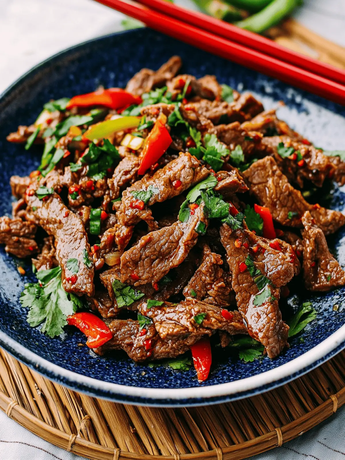 Zesty Chinese-Style Spicy Beef Salad for Flavor Lovers 4 Chinese-style Spicy Beef Salad