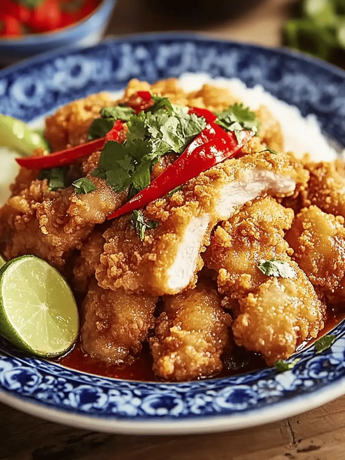 Crispy Gai Tod Thai Fried Chicken: A Crunchy Delight at Home 2 Crispy Gai Tod Thai Fried Chicken