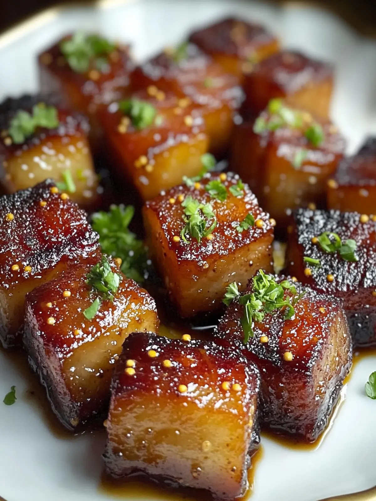 Savory Maple Mustard Pork Belly Bites for Delicious Nights 4 Maple Mustard Pork Belly Bites