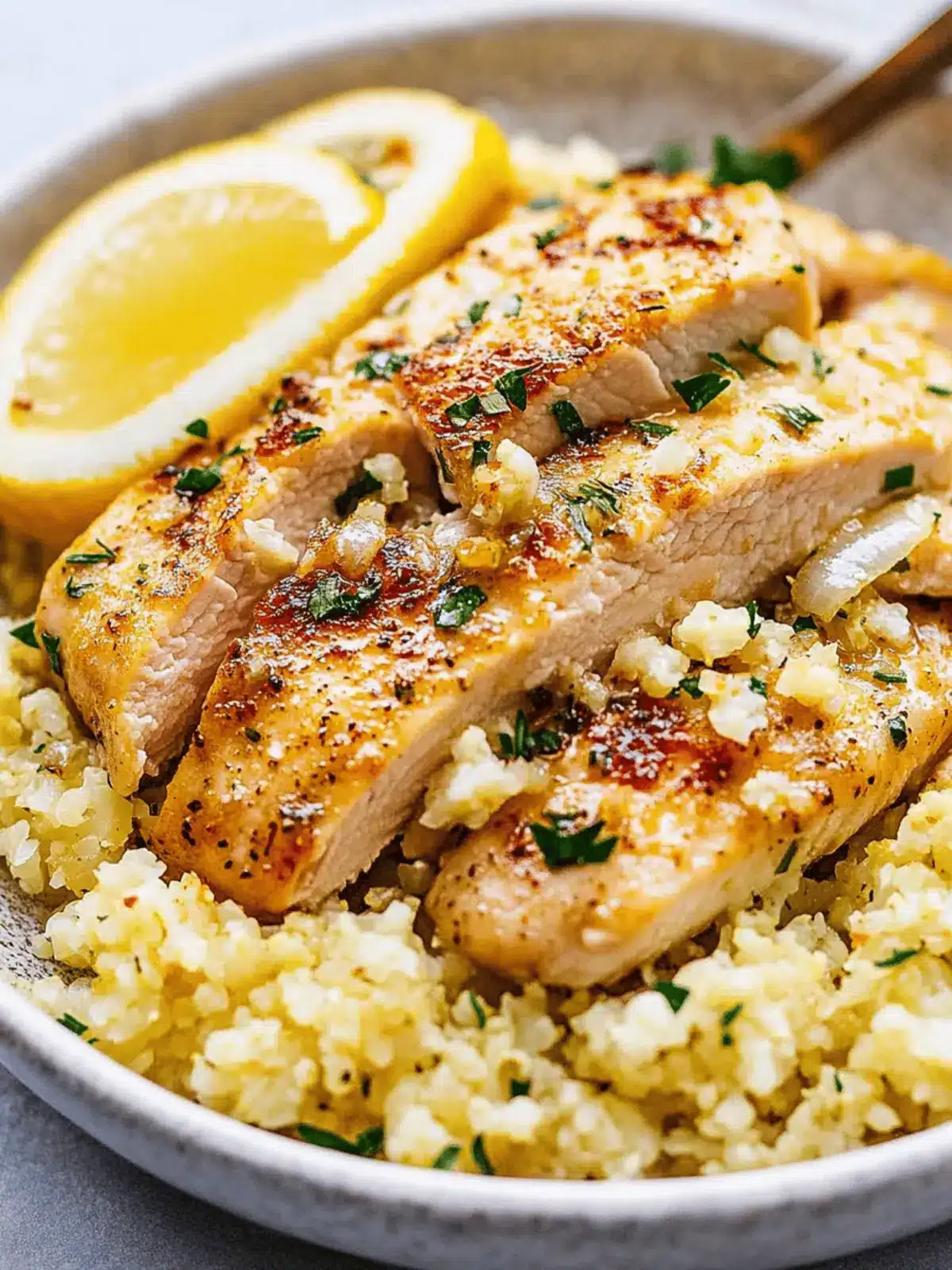 Garlic Butter Chicken with Cauliflower Rice for Quick Keto Nights 2 Garlic Butter Chicken with Cauliflower Rice