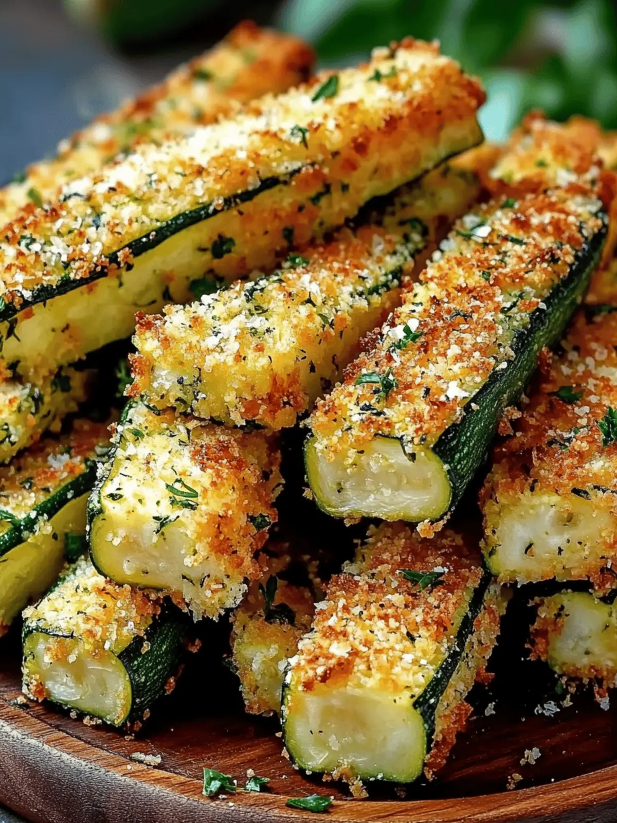 Crispy Zesty Baked Zucchini Sticks You Can t Resist 2 Zesty Baked Zucchini Sticks