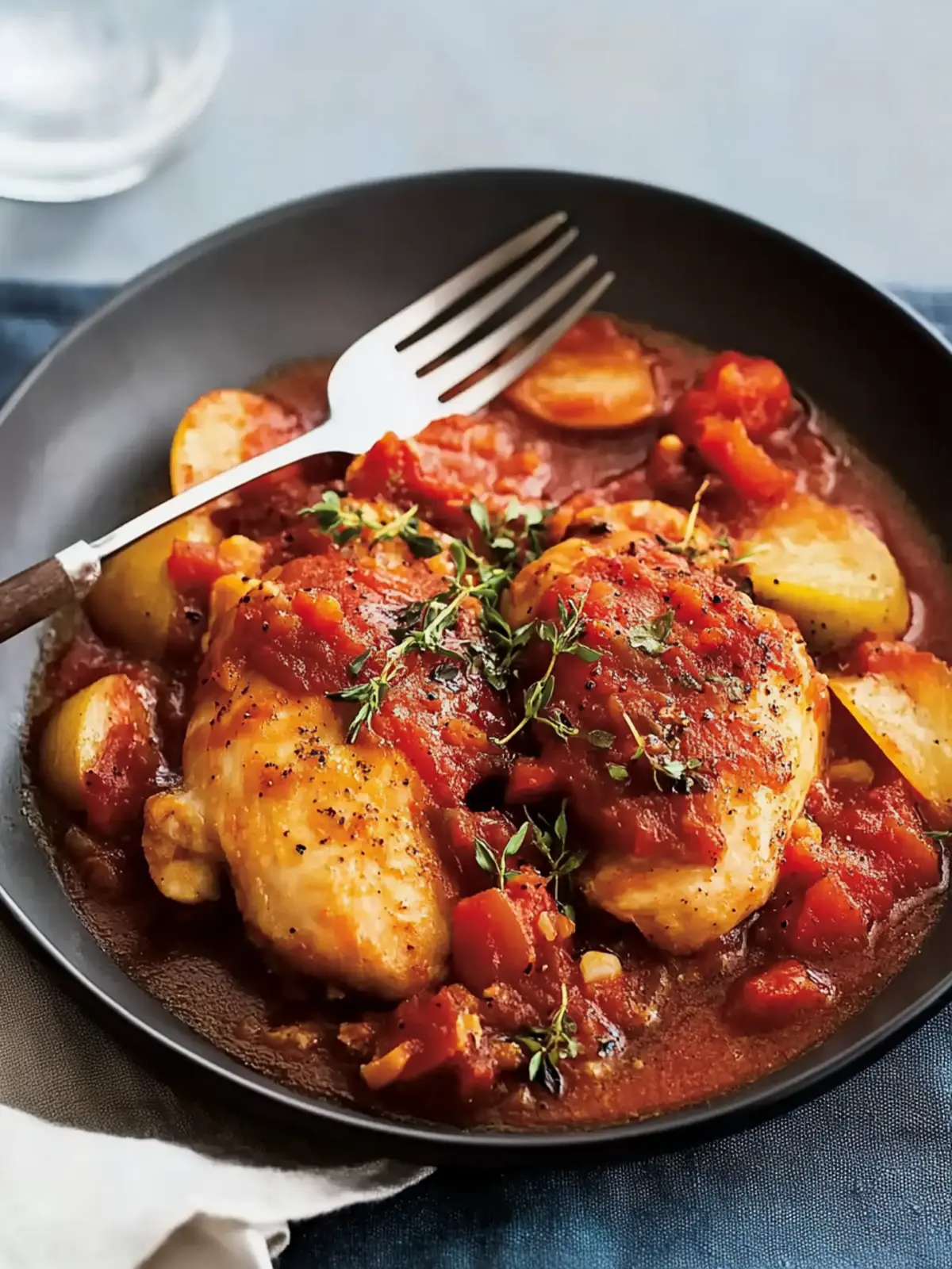 Savory Braised Chicken all'Arrabbiata for Cozy Nights 4 Braised Chicken all'Arrabbiata