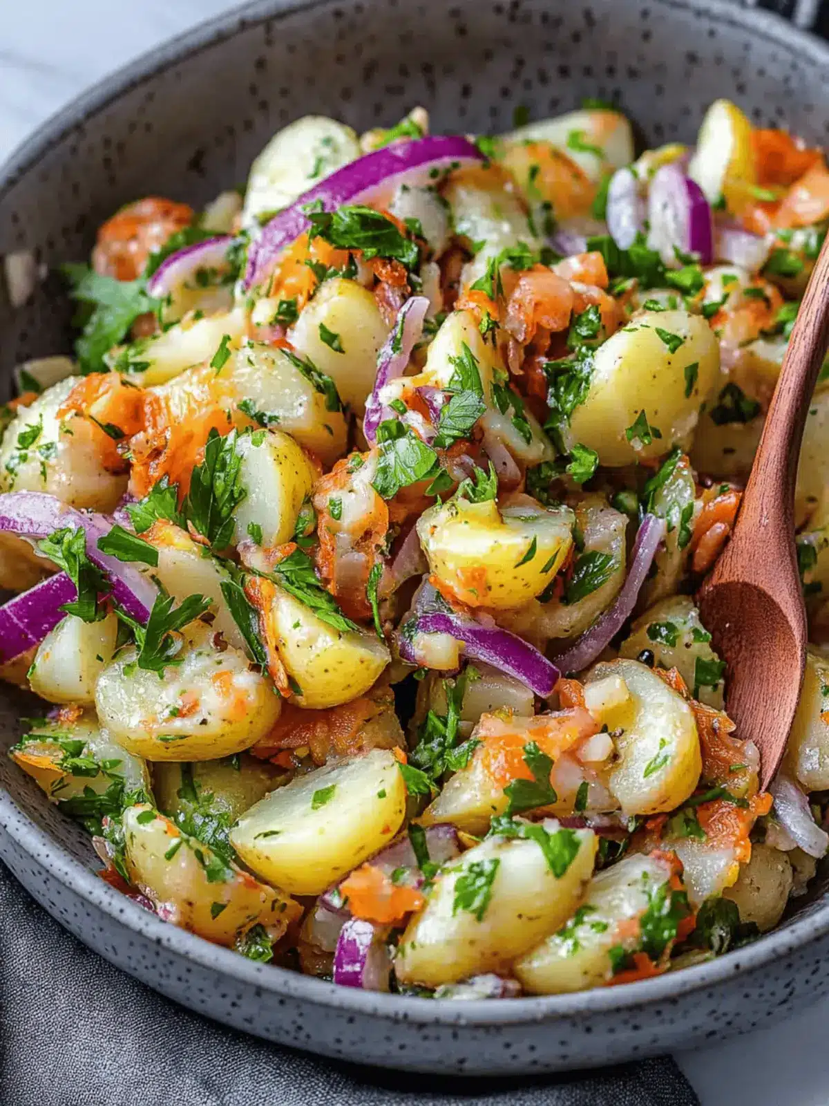 Patates Salatasi - Refreshing Turkish Potato Salad Recipe 4 Patates Salatasi - Turkish Potato Salad
