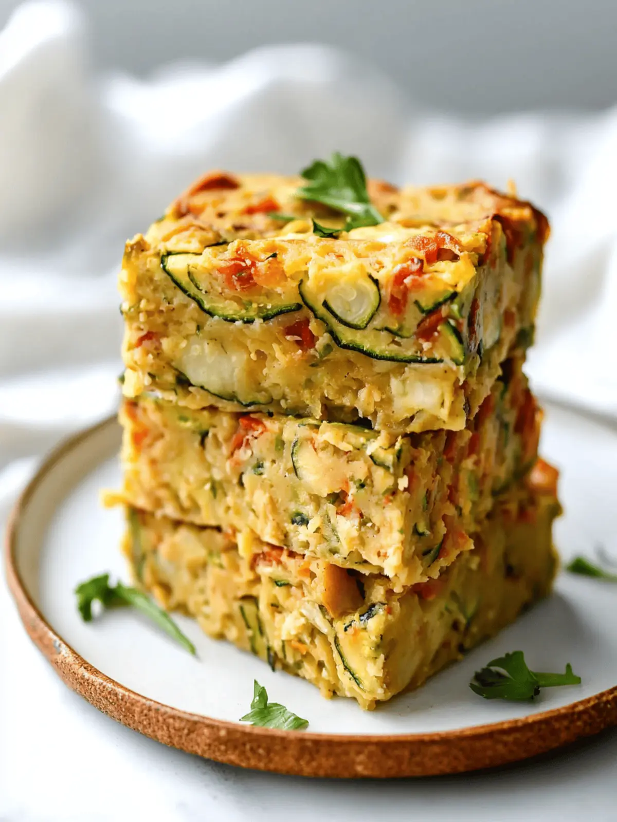 Savory Vegan Zucchini Slice: A Delightful Easy Bake 2 Vegan Zucchini Slice
