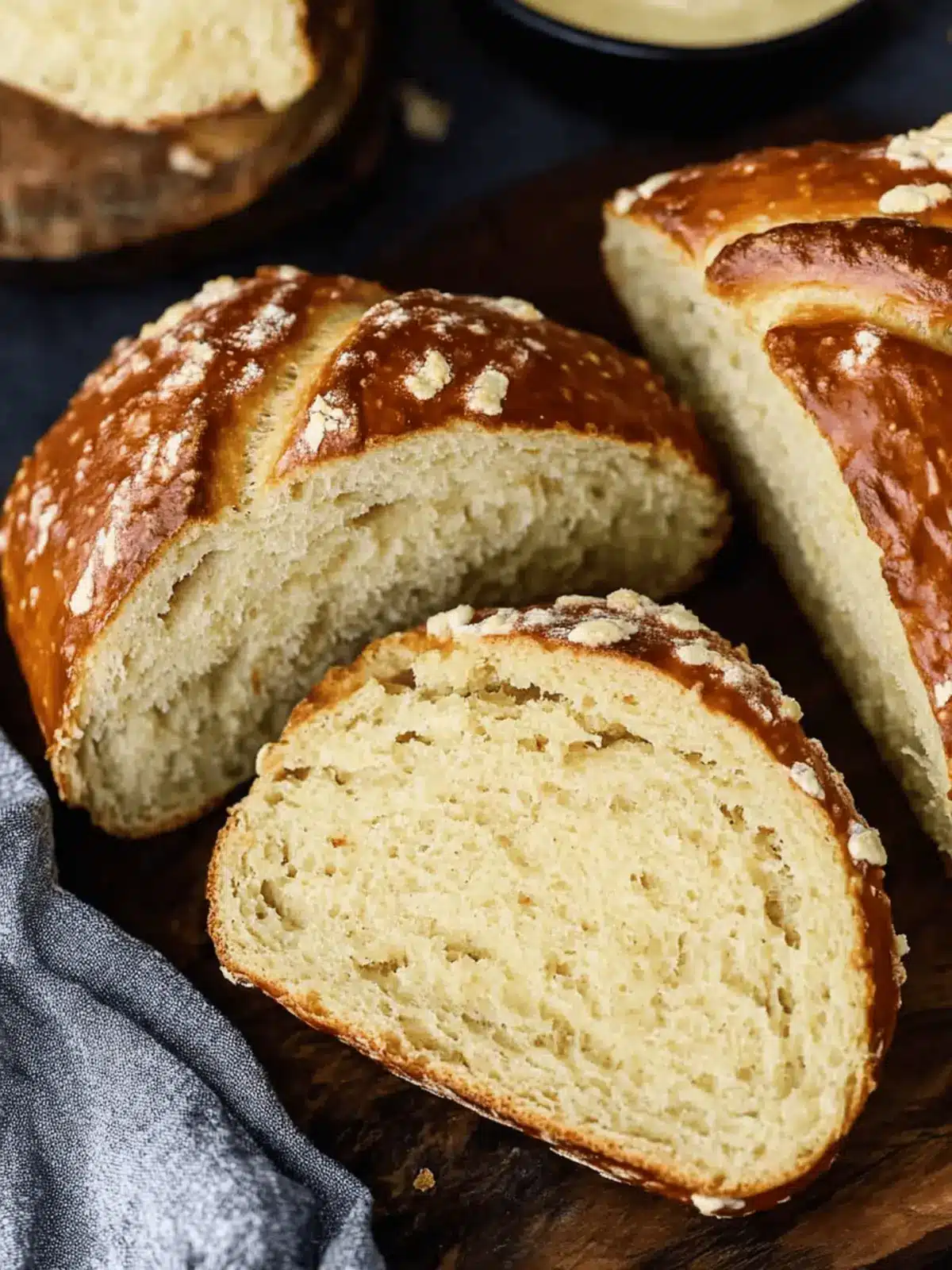 Homemade Pretzel Bread Rolls: The Softest You'll Ever Taste 3 Homemade Pretzel Bread (Pretzel Rolls)