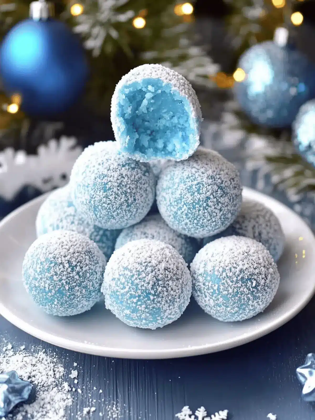 Irresistible Blue Christmas Truffles for Effortless Holiday Joy 3 Blue Christmas Truffles
