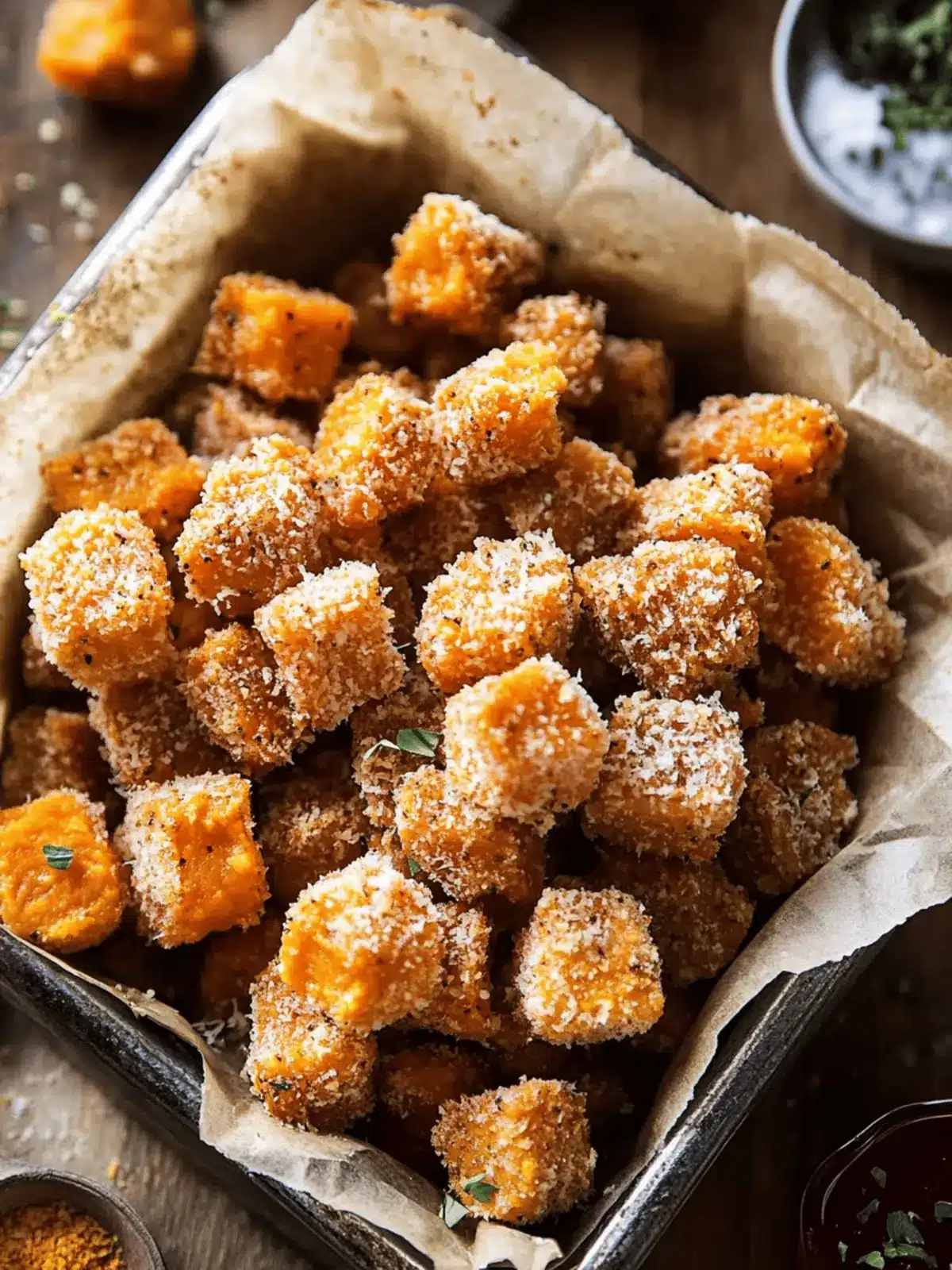 Crispy Sweet Potato Parmesan Tater Tots You'll Devour 2 Sweet Potato Parmesan Tater Tots