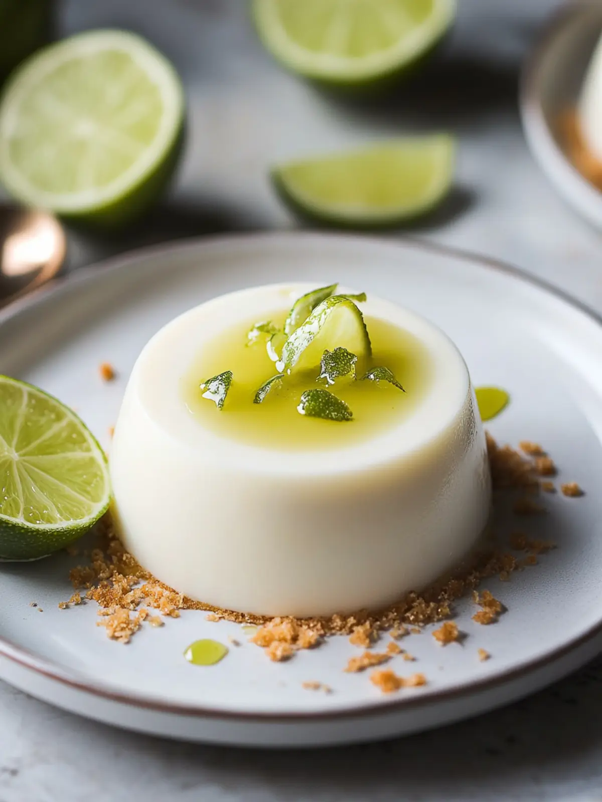 Creamy Key Lime Coconut Panna Cotta to Wow Your Guests 4 Key Lime Coconut Panna Cotta