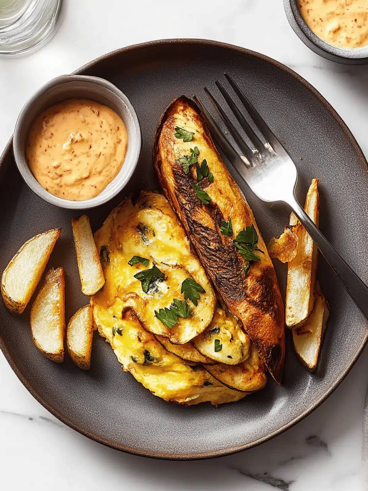 Omelette des Oignons et des Frites: A Comforting Classic Dish 2 Omelette des Oignons et des Frites