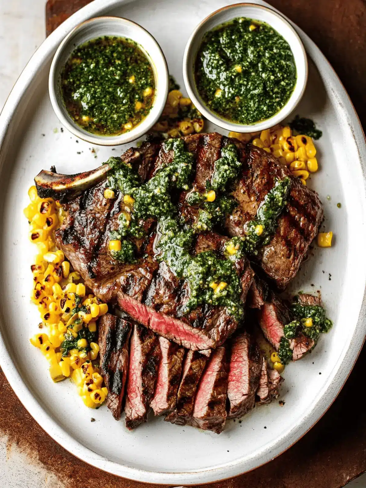 Savor Grilled Ribeye with Chimichurri Sauce in 30 Minutes 3 Grilled Ribeye with Chimichurri Sauce