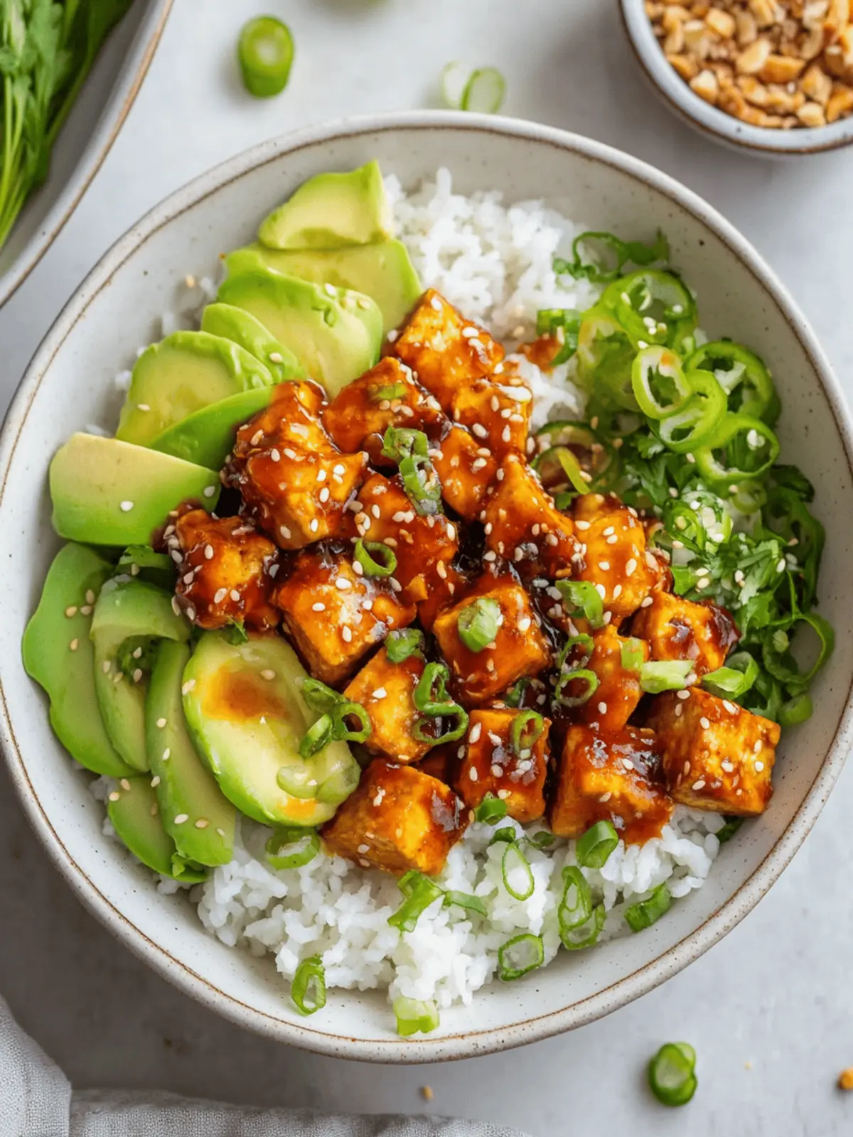 Chili Crunch Tofu Bowls: Customizable Flavor-Packed Delight 4 Chili Crunch Tofu Bowls