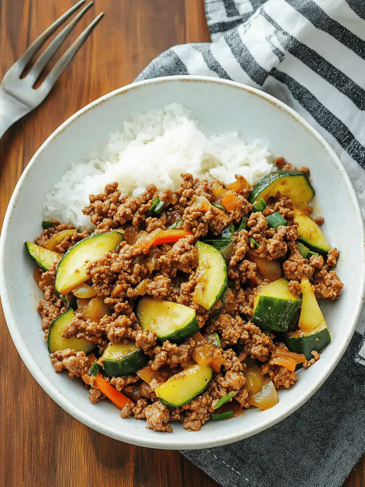 Savory Ground Beef Stir Fry: Quick Comfort in 20 Minutes 4 Ground Beef Stir Fry