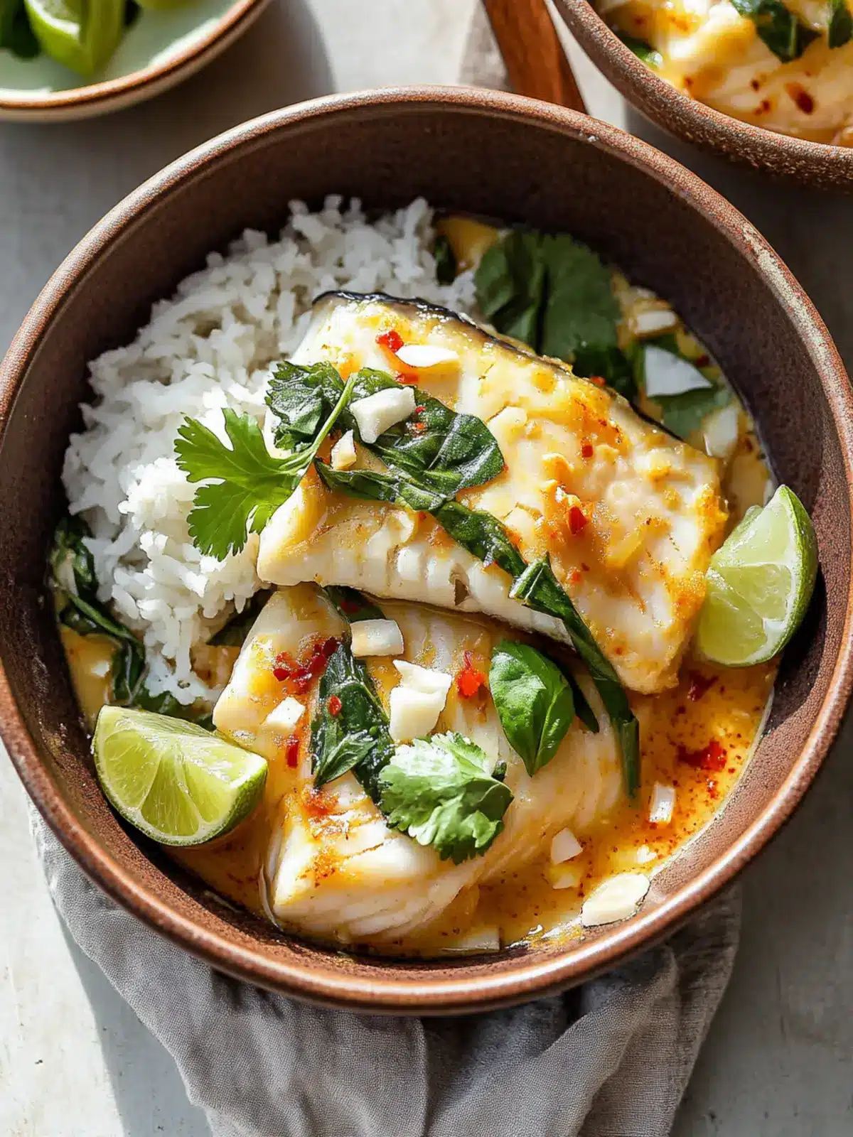Thai-Inspired Coconut Poached Fish That Will Wow Your Tastebuds 2 Thai-Inspired Coconut Poached Fish