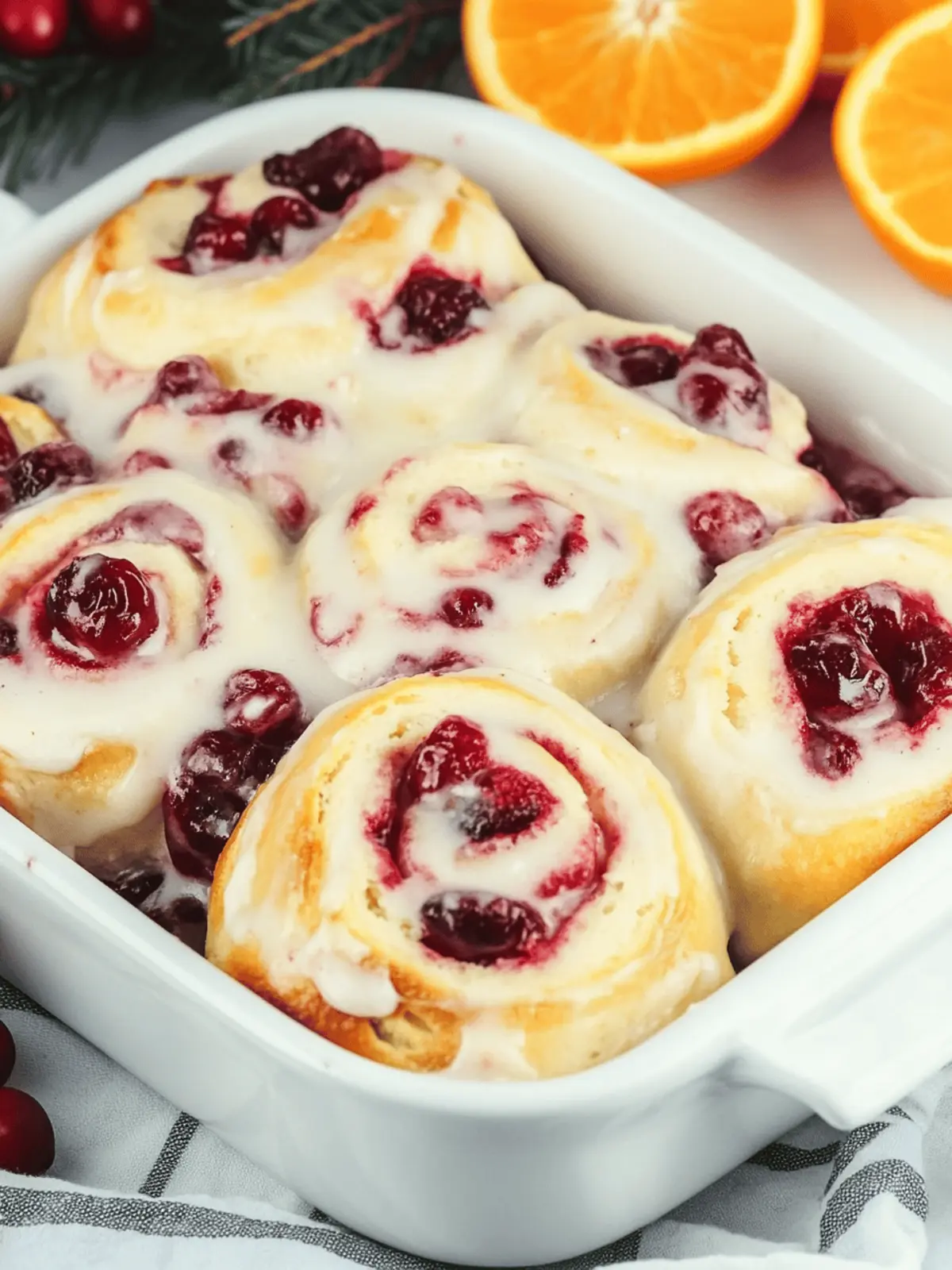 Cranberry Orange Sweet Rolls: The Perfect Holiday Treat 3 Cranberry Orange Sweet Rolls