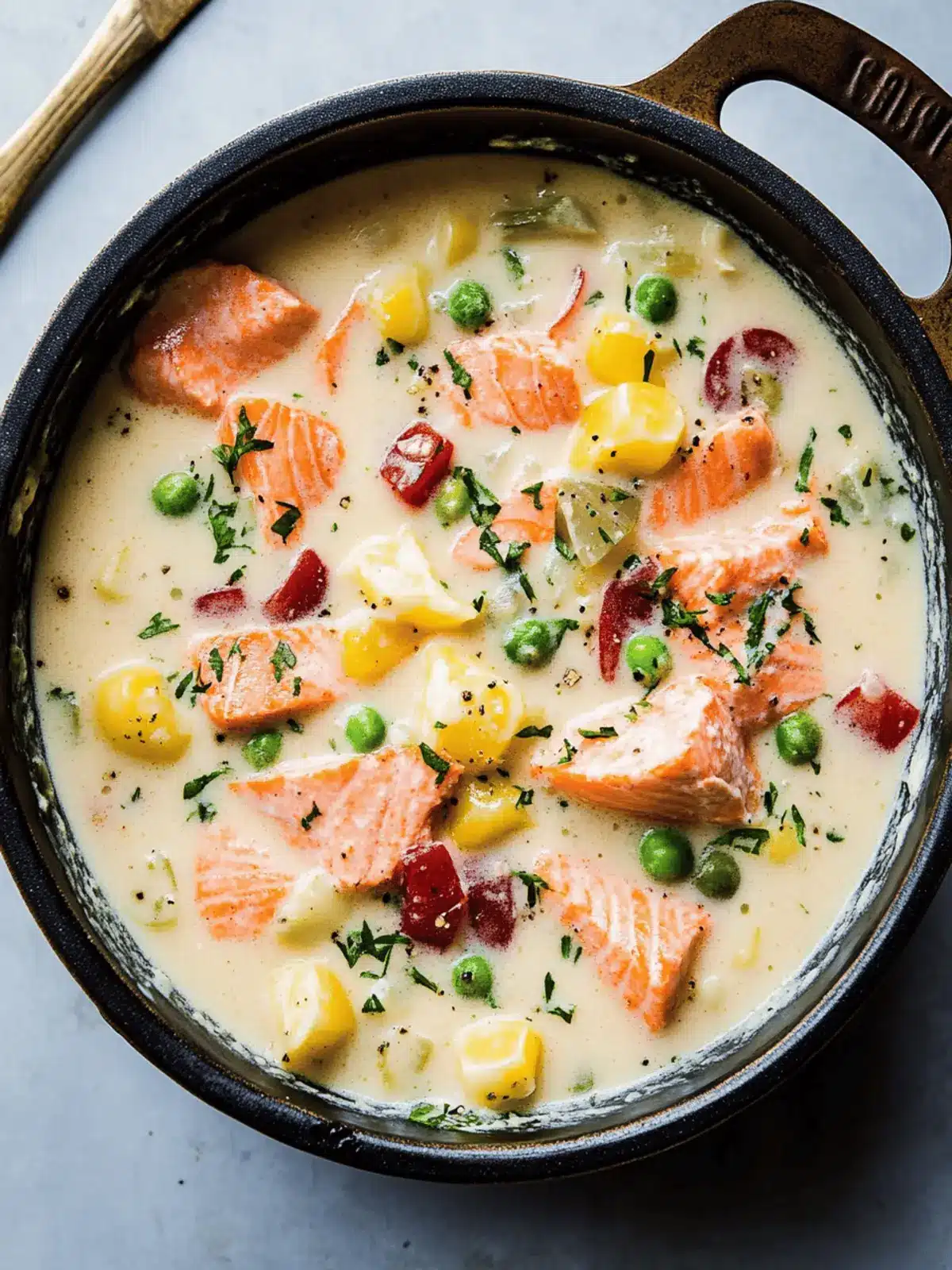 Creamy Salmon Chowder Bursting with Flavor and Comfort 2 Salmon Chowder