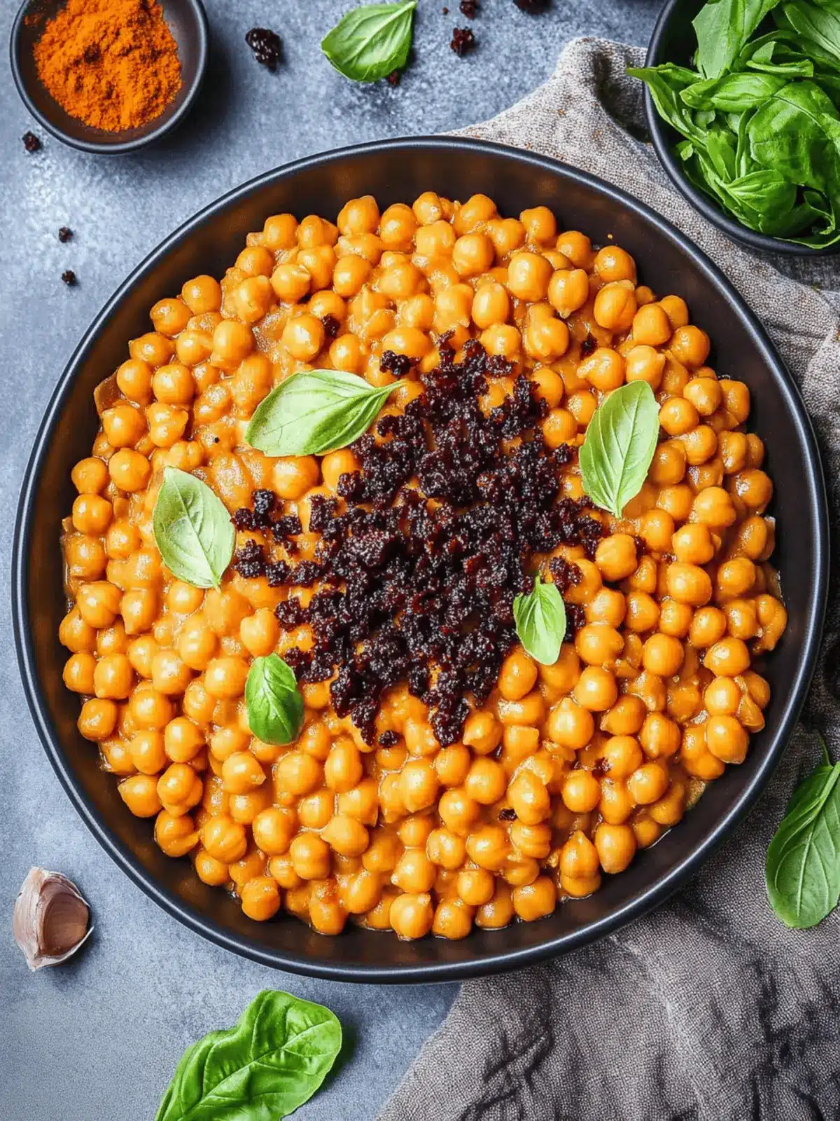 High Protein Marry Me Chickpeas: A Quick Vegan Delight 3 High Protein Marry Me Chickpeas