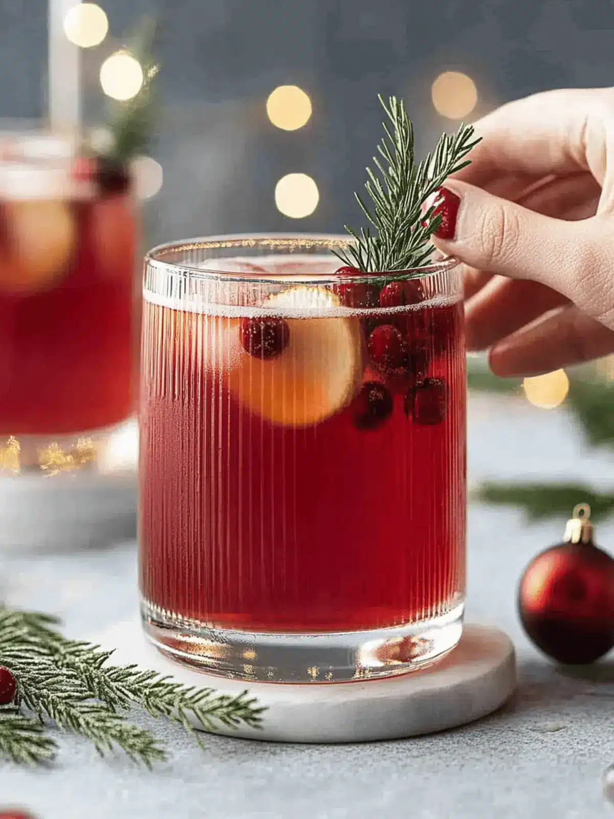 Craft the Perfect Santa Spritz Christmas Cocktail for Cheers! 2 Santa Spritz Christmas Cocktail