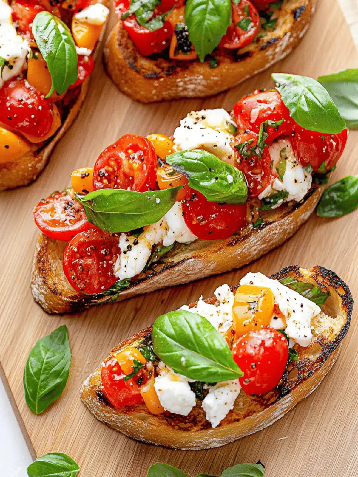 Irresistible Burrata Bruschetta: Your Go-To Summer Delight 4 Burrata Bruschetta