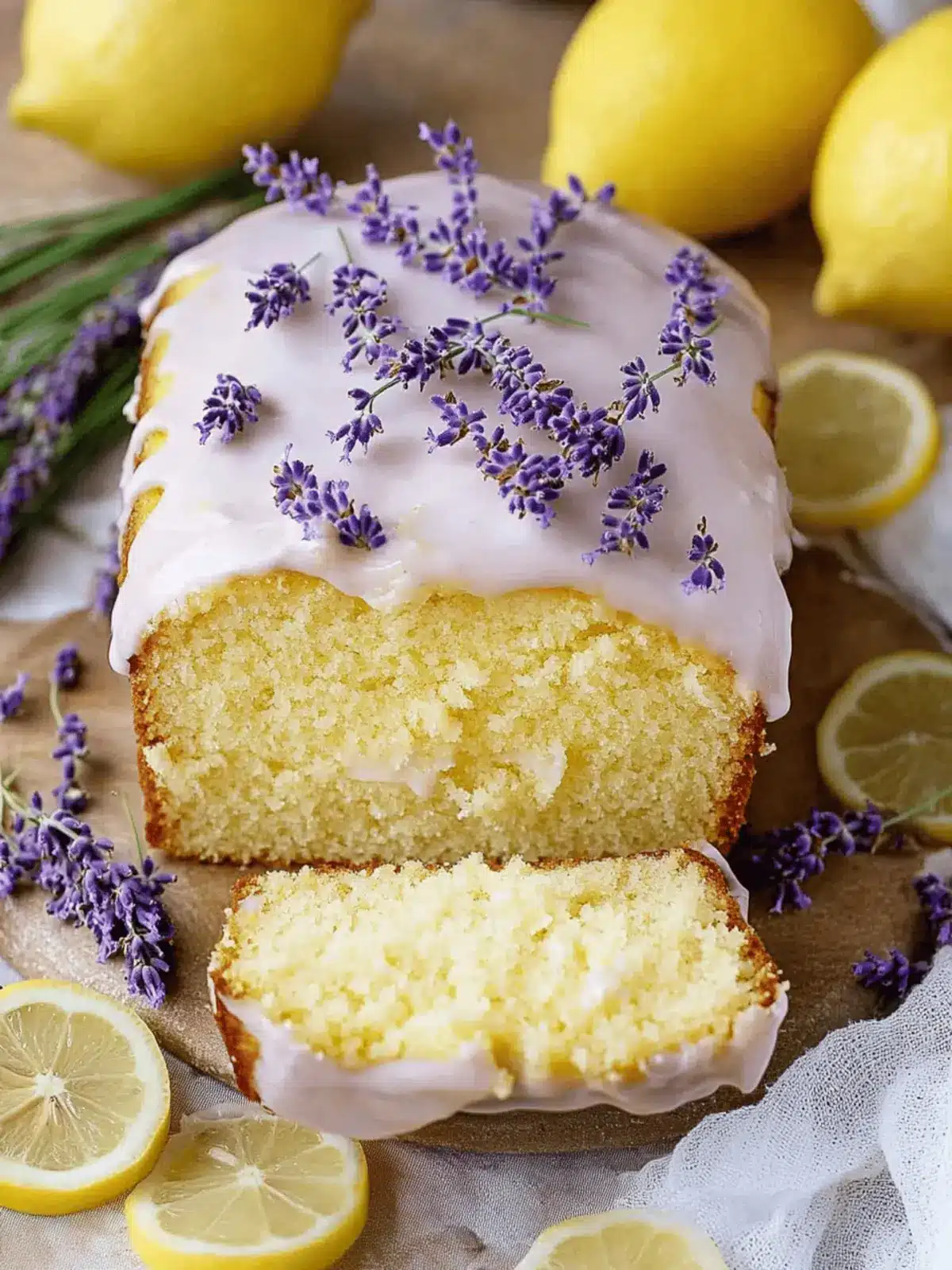 Delight in a Zesty Lemon Lavender Cake This Summer 2 Lemon Lavender Cake