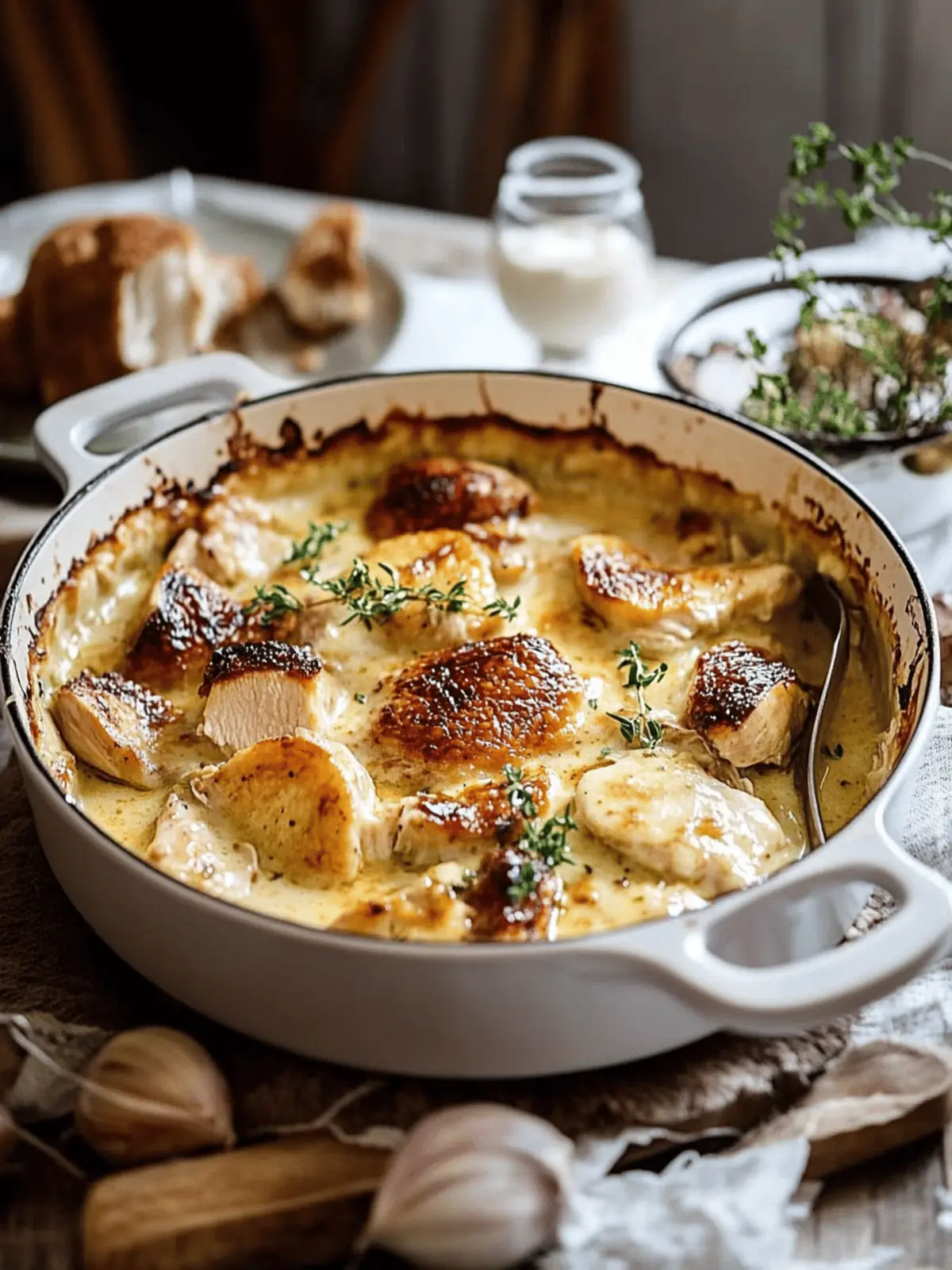 Delicious French Chicken Casserole a la Normande for Cozy Nights 3 Delicious French Chicken Casserole a la Normande for Cozy Nights
