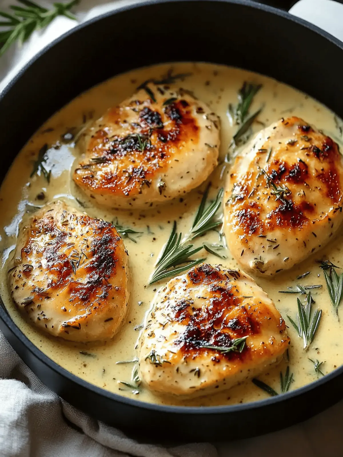 Creamy Rosemary Dijon Chicken: Elevate Your Dinner Game 3 Creamy Rosemary Dijon Chicken