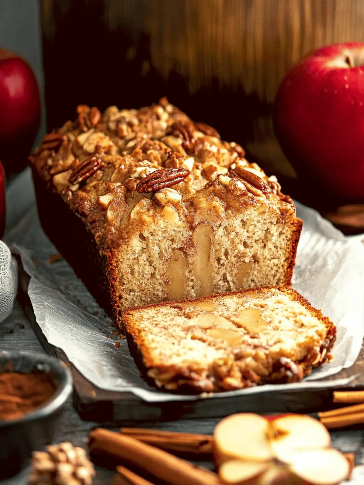Cinnamon Apple Bread: Your Cozy Fall Baking Delight 3 Cinnamon Apple Bread