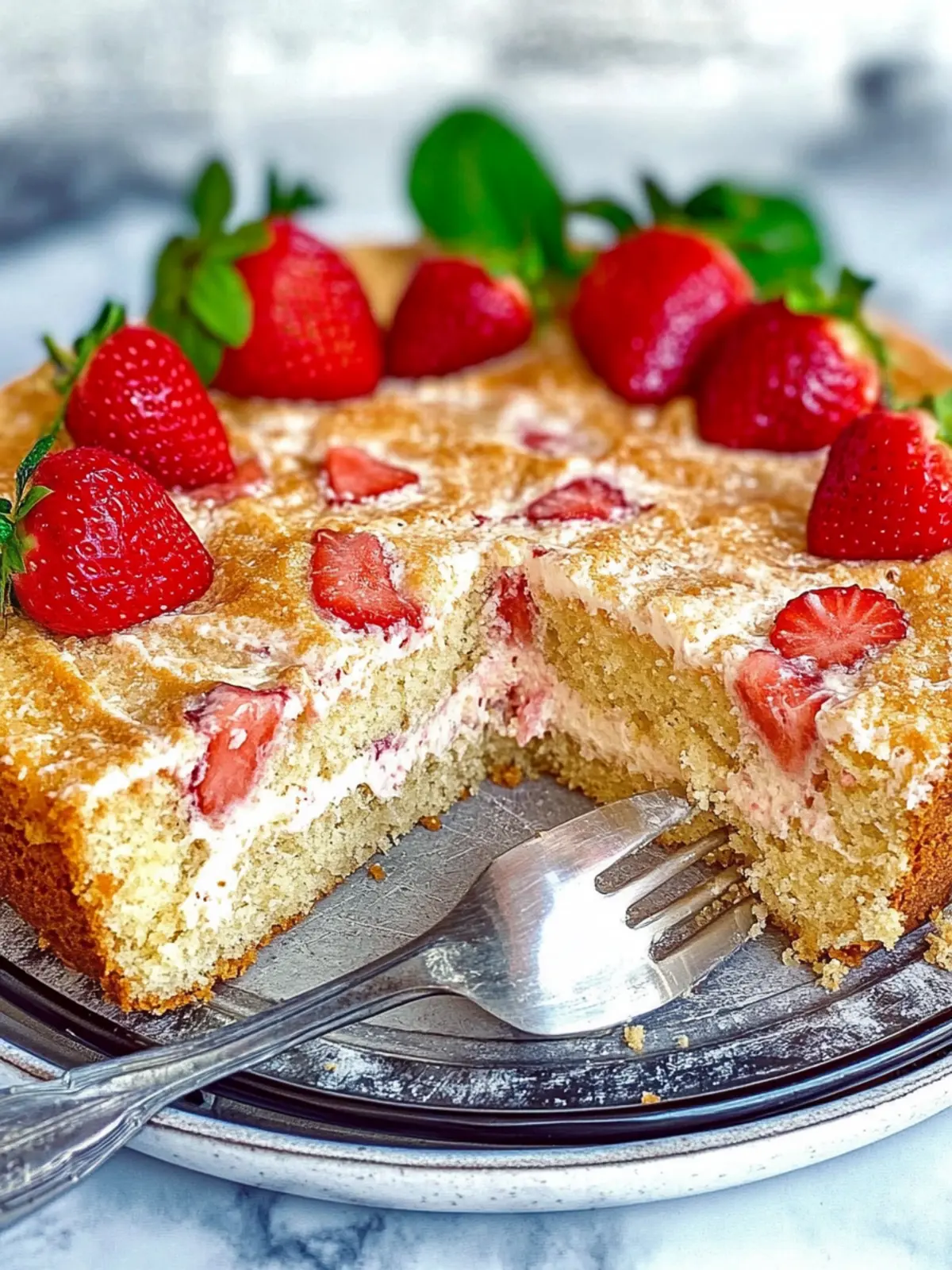 Decadent French Strawberry Cake That'll Wow Your Guests 2 French Strawberry Cake