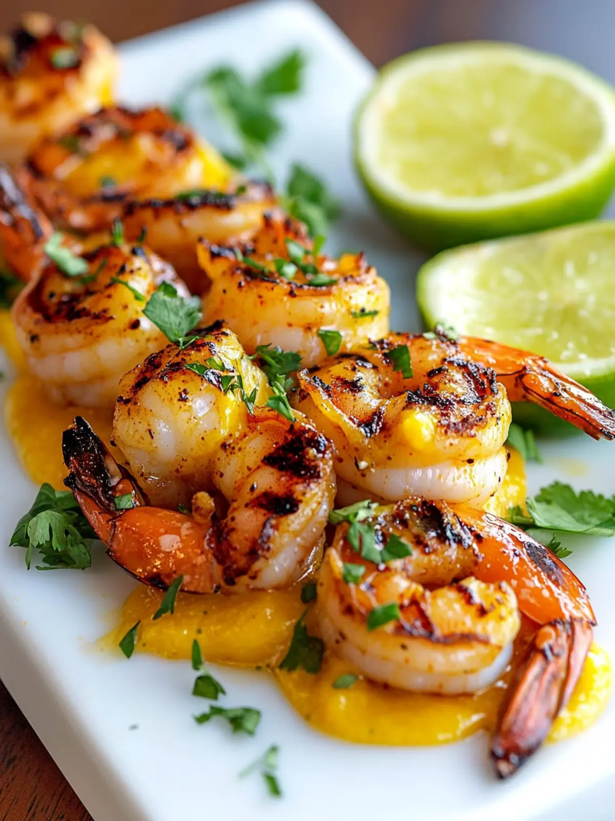 Grilled Shrimp With Spicy Mango Lime Coulis for Vibrant Flavor 3 Grilled Shrimp With Spicy Mango Lime Coulis