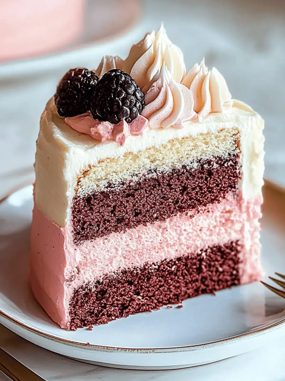 Irresistible Neapolitan Cake: Three Layers of Bliss 3 Neapolitan Cake