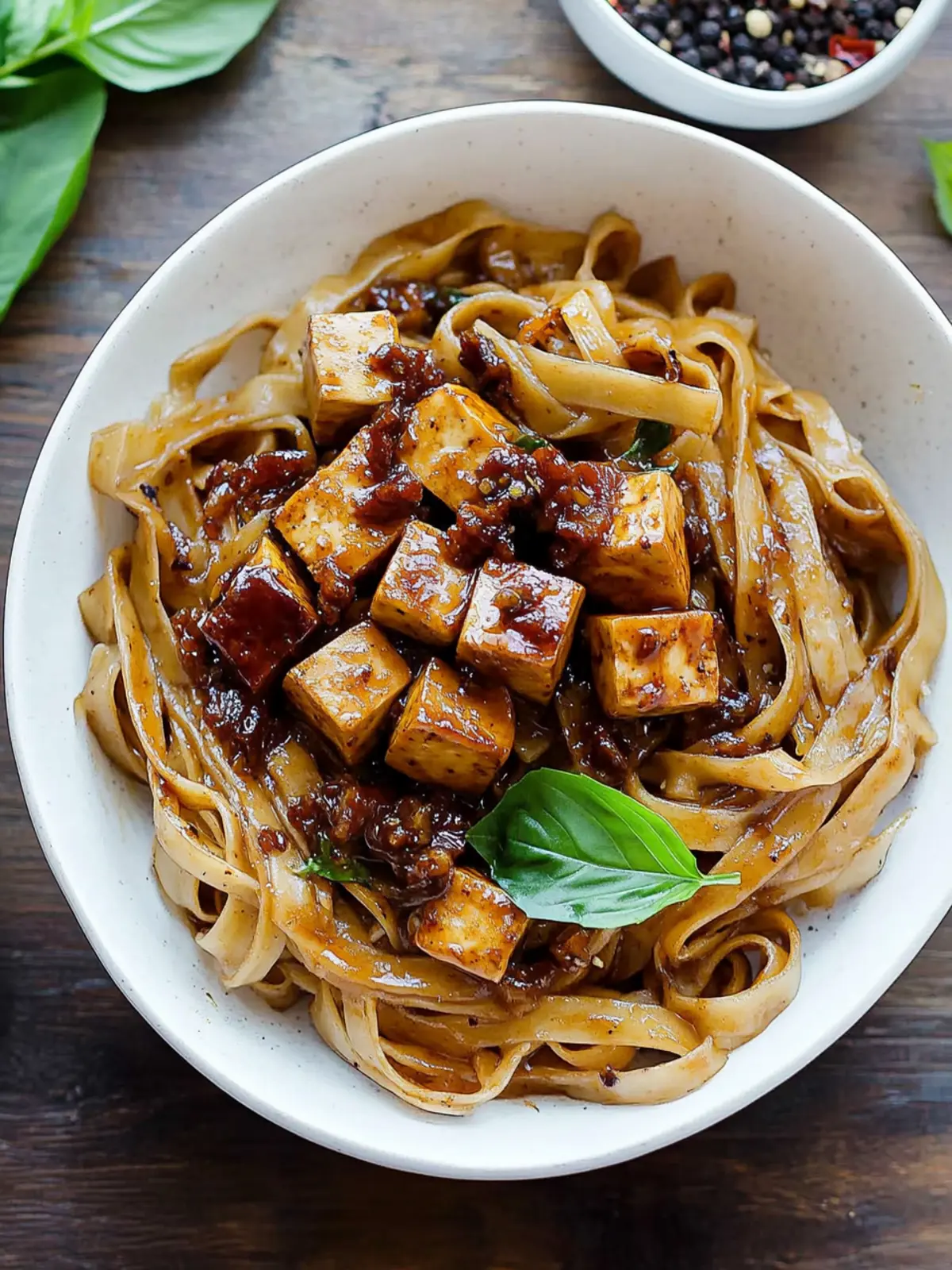 Vegan Caramelized Black Pepper Tofu and Noodles You ll Love 4 Vegan Caramelized Black Pepper Tofu and Noodles