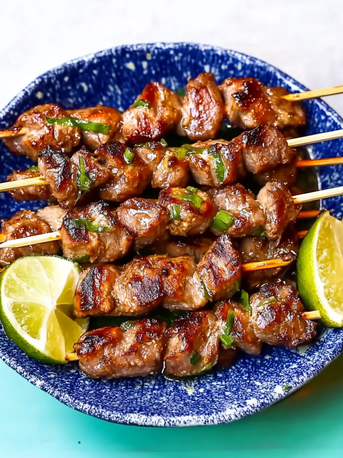 Thai-Style Grilled Pork Skewers with Coconut Cream Magic 4 Thai-Style Grilled Pork Skewers