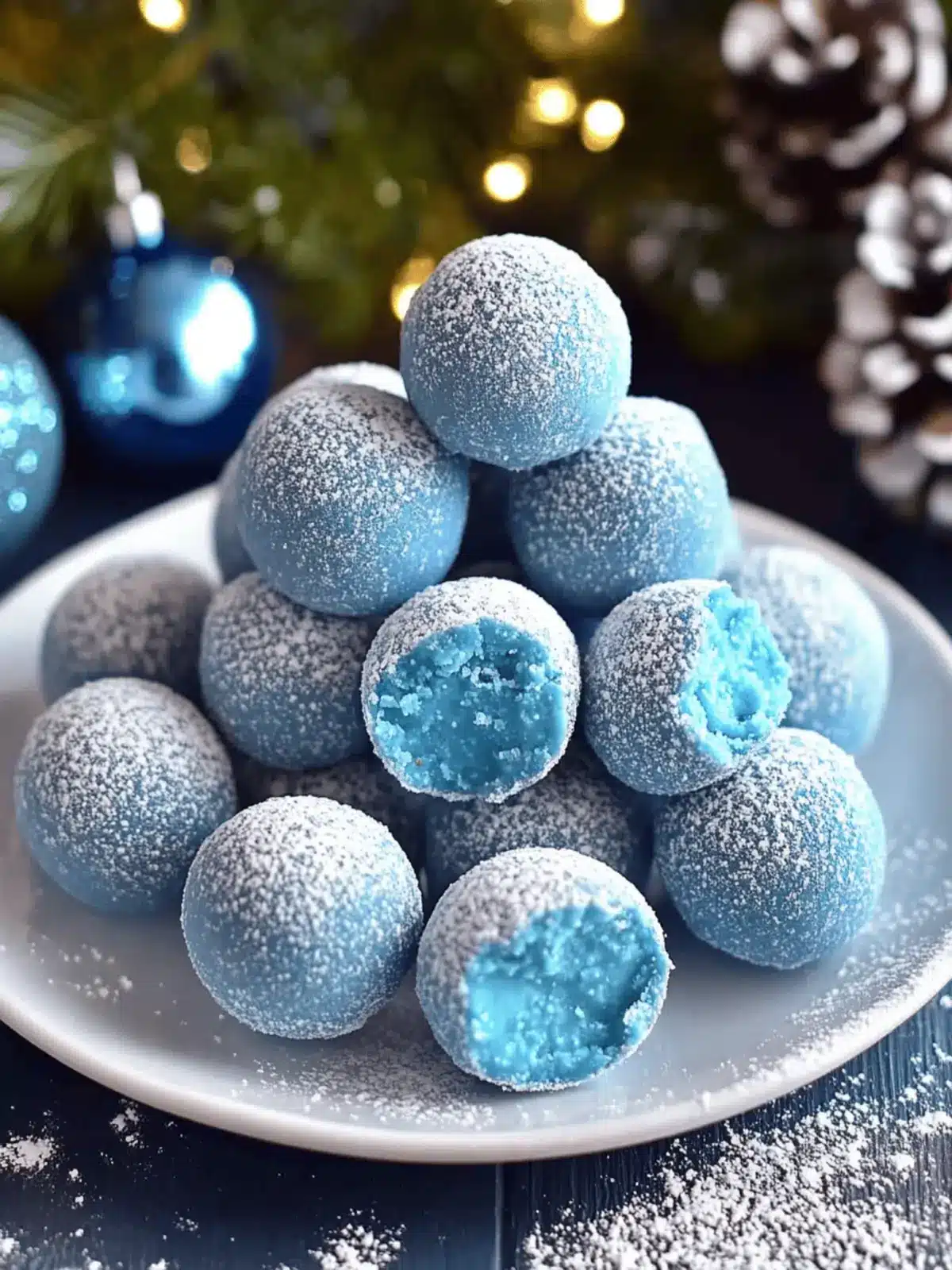 Irresistible Blue Christmas Truffles for Effortless Holiday Joy 4 Blue Christmas Truffles