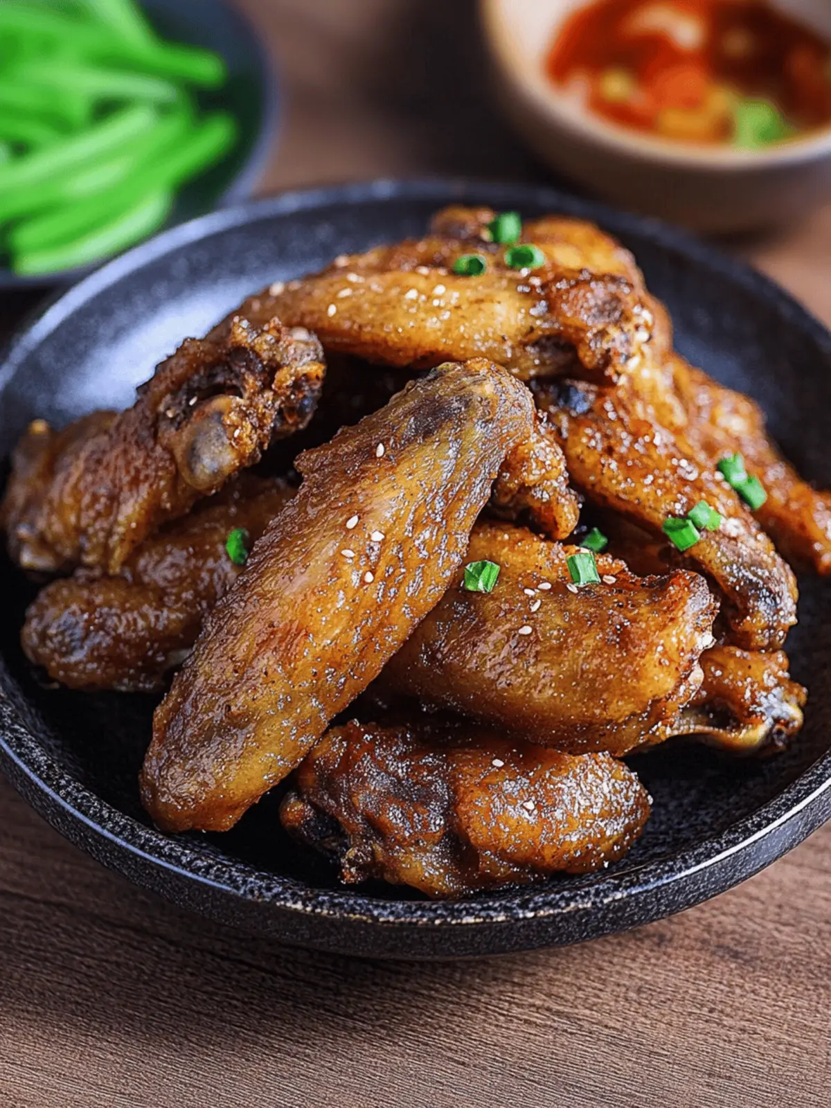 Savor Yamachan Chicken Wings with Irresistible Japanese Sauce 4 Yamachan Chicken Wings