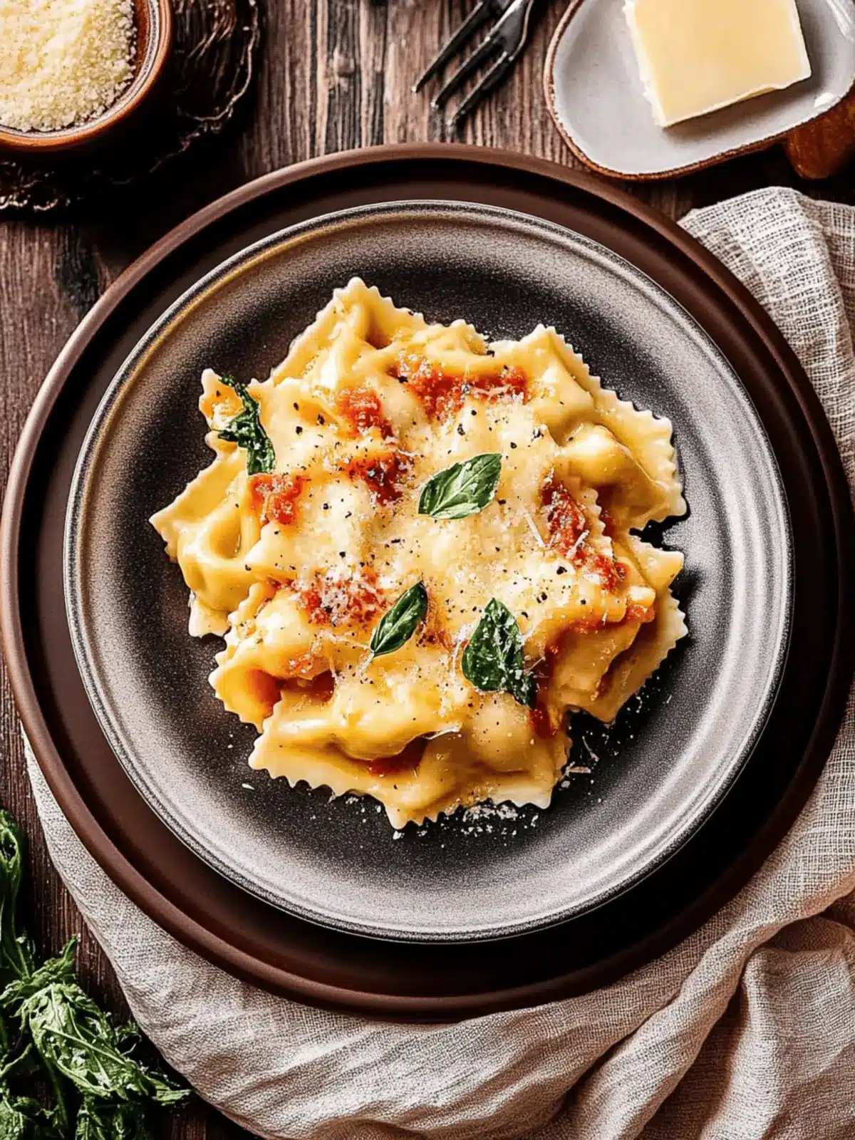 Fava Bean Agnolotti del Plin with Spicy Calabrian Butter Sauce 2 Fava Bean Agnolotti del Plin with Calabrian Chili Butter Sauce