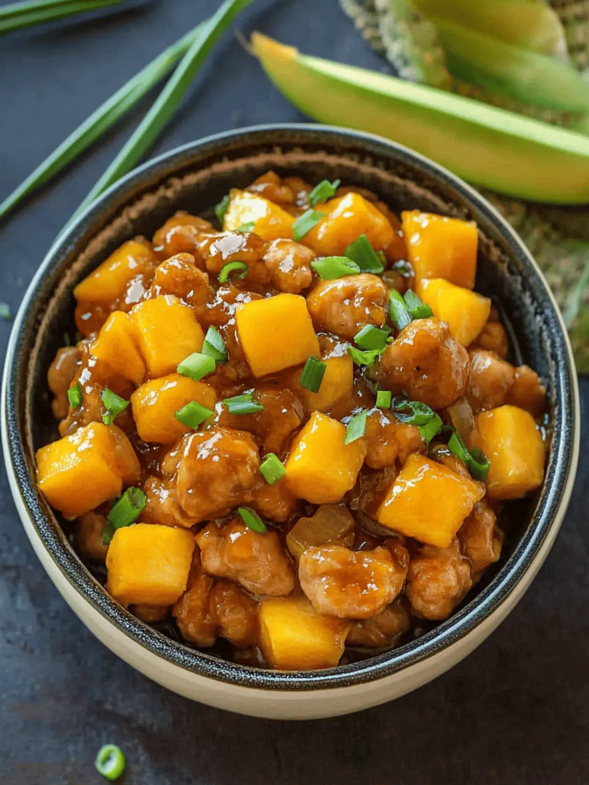 Savory Asian Mango Chicken: A Flavorful Twist at Home 4 Asian Mango Chicken