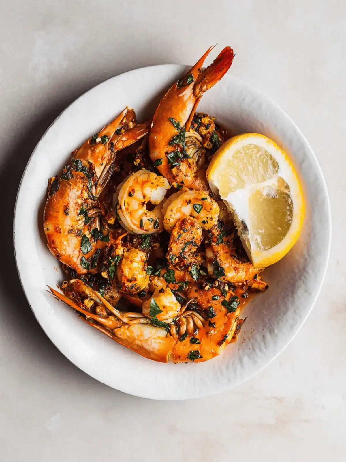 Spicy Calabrian Shrimp with Herb Butter: A Flavor Bomb! 4 Spicy Calabrian Shrimp