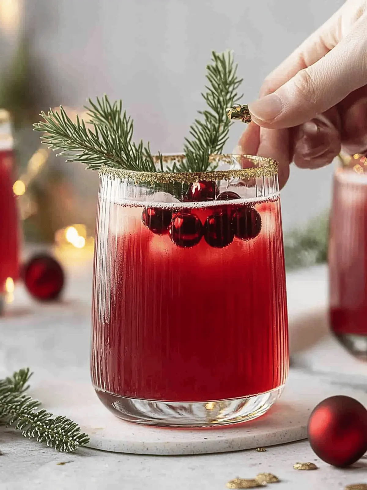 Craft the Perfect Santa Spritz Christmas Cocktail for Cheers! 3 Santa Spritz Christmas Cocktail