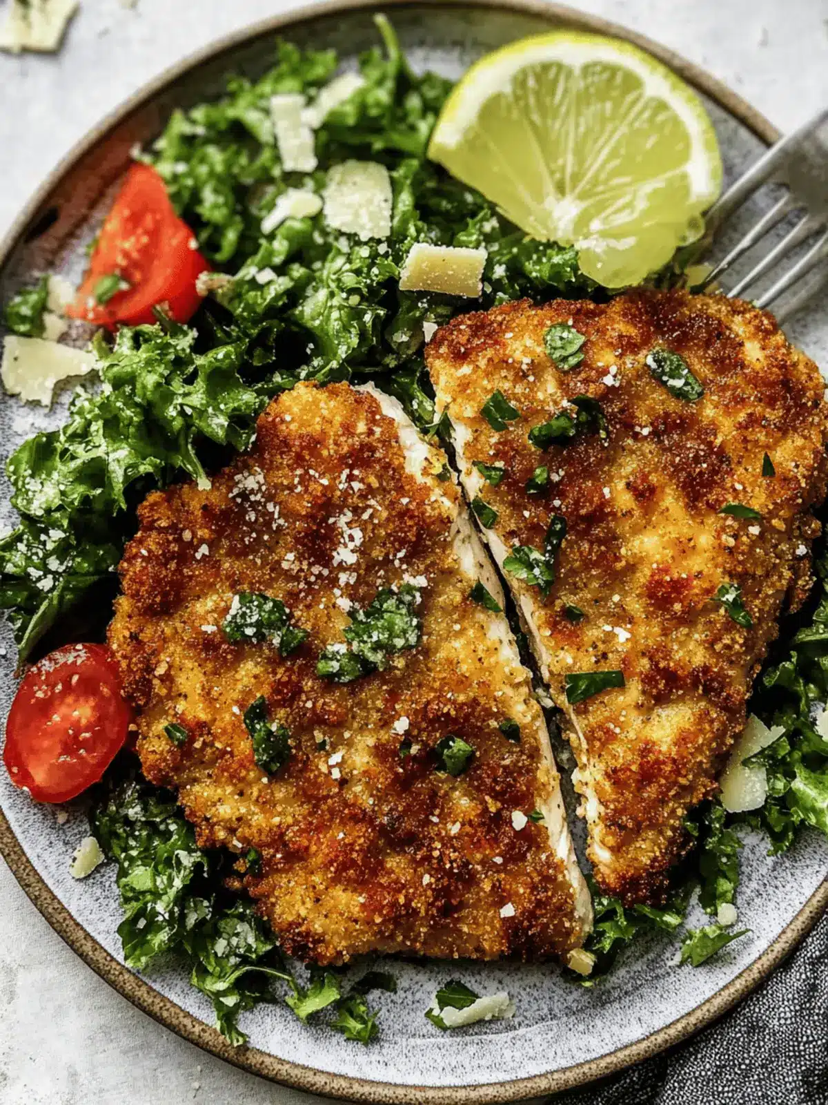 Crispy Parmesan Crusted Chicken: A Fast Flavor Explosion 2 Crispy Parmesan Crusted Chicken