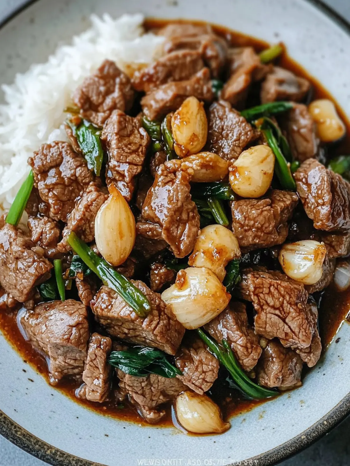 Savory Garlic Beef Stir Fry: A Quick Homemade Delight 3 Garlic Beef