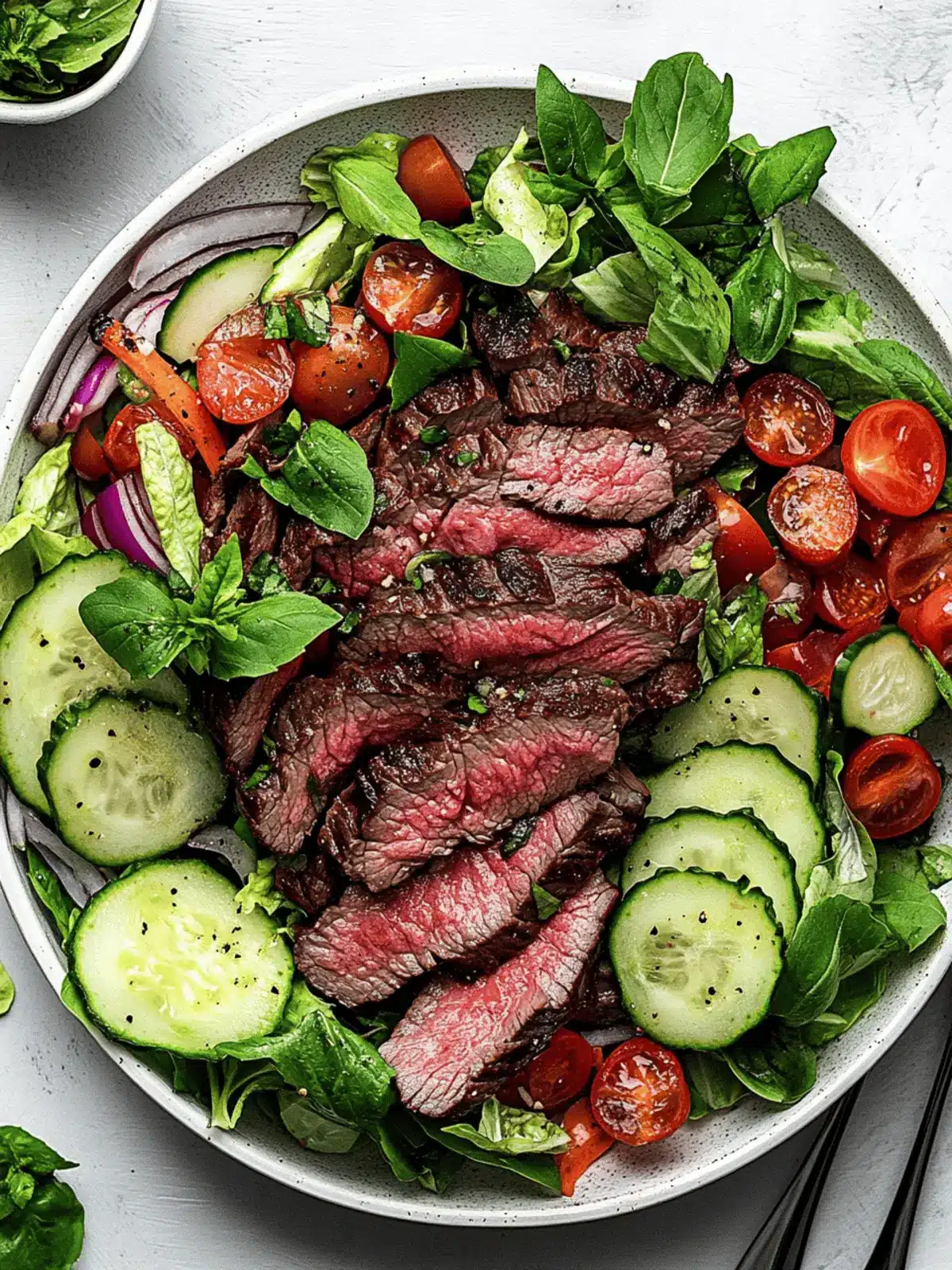Easy Thai-Inspired Steak Salad: Refreshing Flavor for Summer 2 Easy Thai-inspired Steak Salad