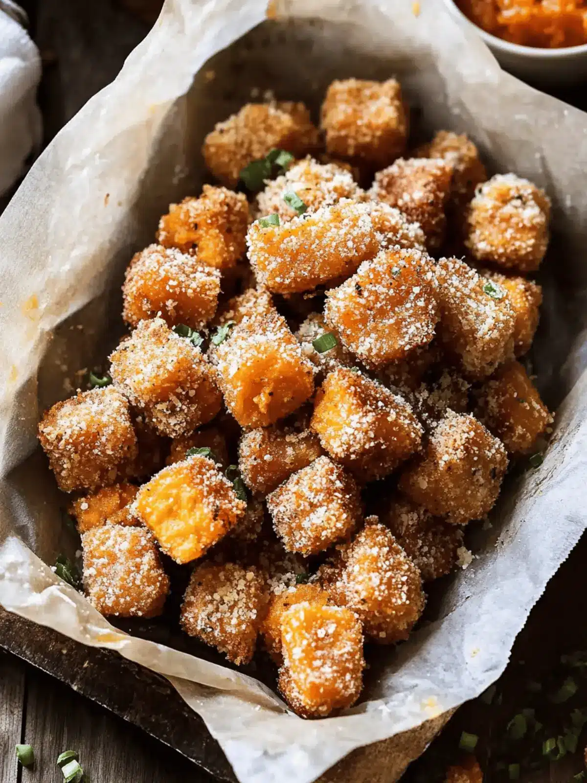 Crispy Sweet Potato Parmesan Tater Tots You'll Crave Daily 3 Sweet Potato Parmesan Tater Tots