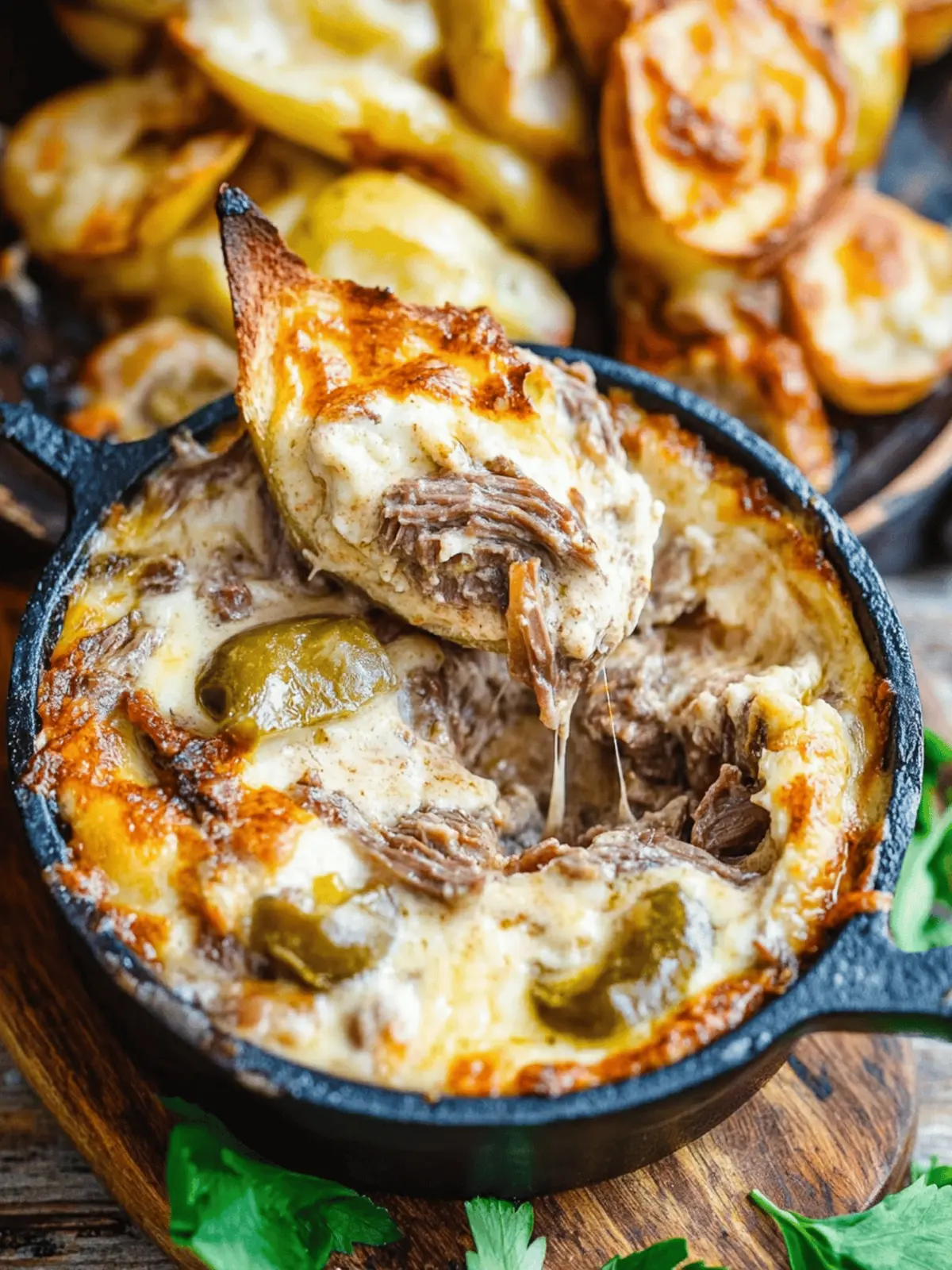 Savory Pot Roast Beef Philly Cheese Steak Dip You ll Love 4 Pot Roast Beef Philly Cheese Steak Dip
