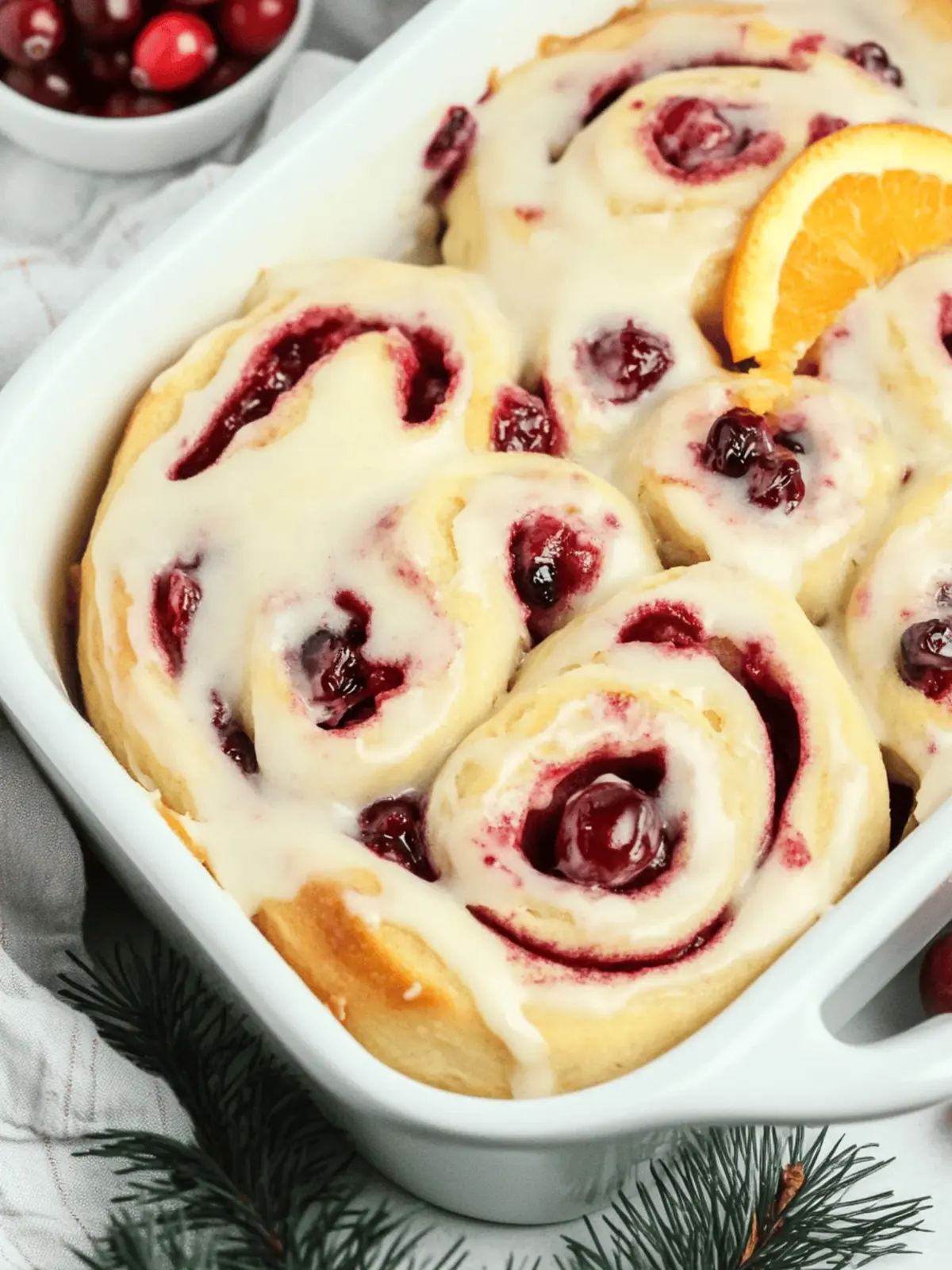 Cranberry Orange Sweet Rolls: The Perfect Holiday Treat 4 Cranberry Orange Sweet Rolls