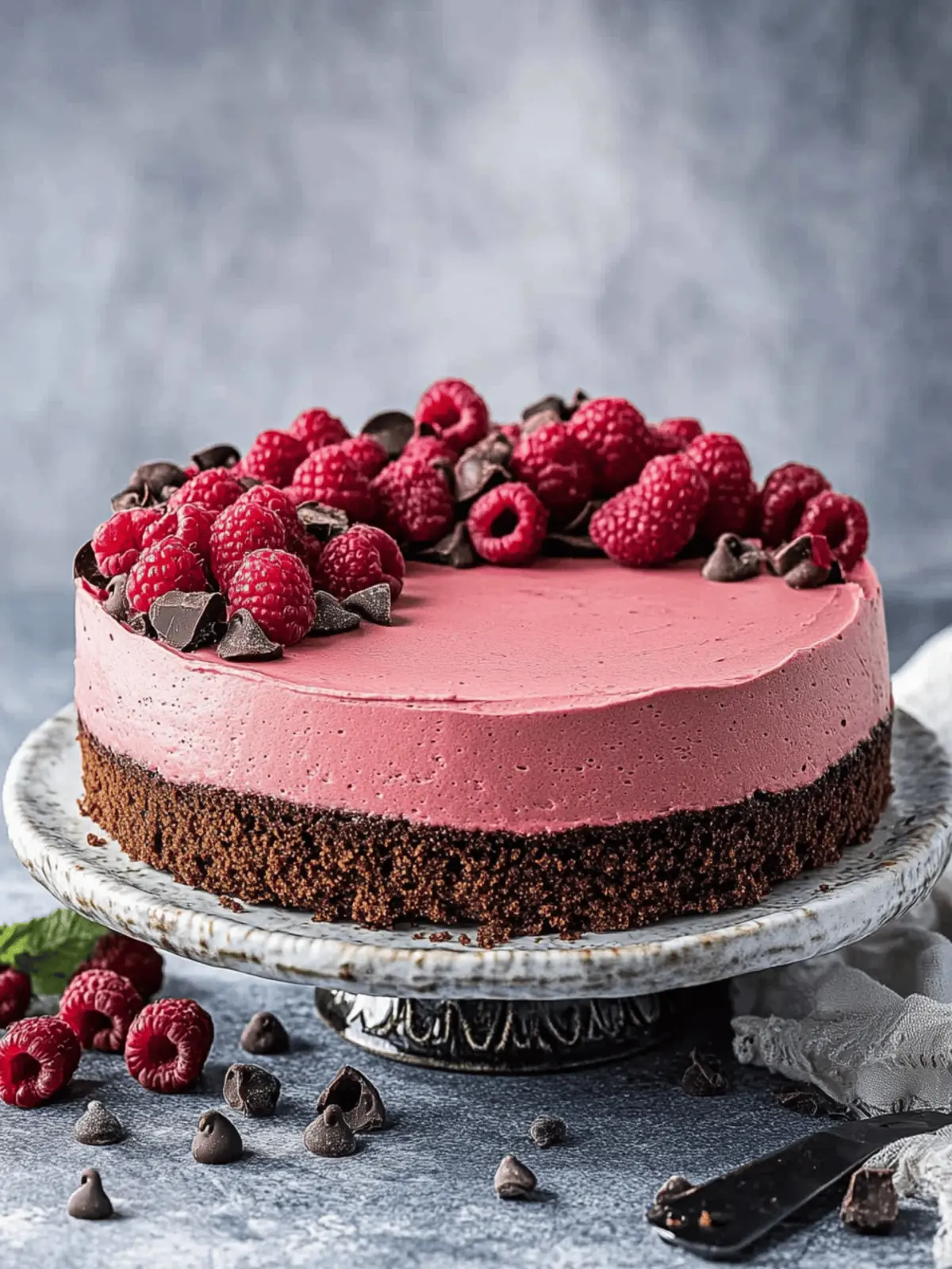 Indulge in Vegan Chocolate Raspberry Mousse Cake Bliss 3 Vegan Chocolate Raspberry Mousse Cake