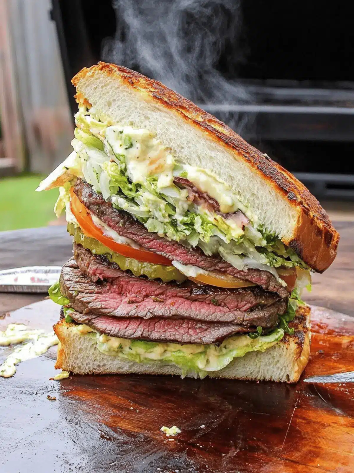 Ultimate Californian Steak Sandwich with Crunchy Fries 2 Californian Steak Sandwich