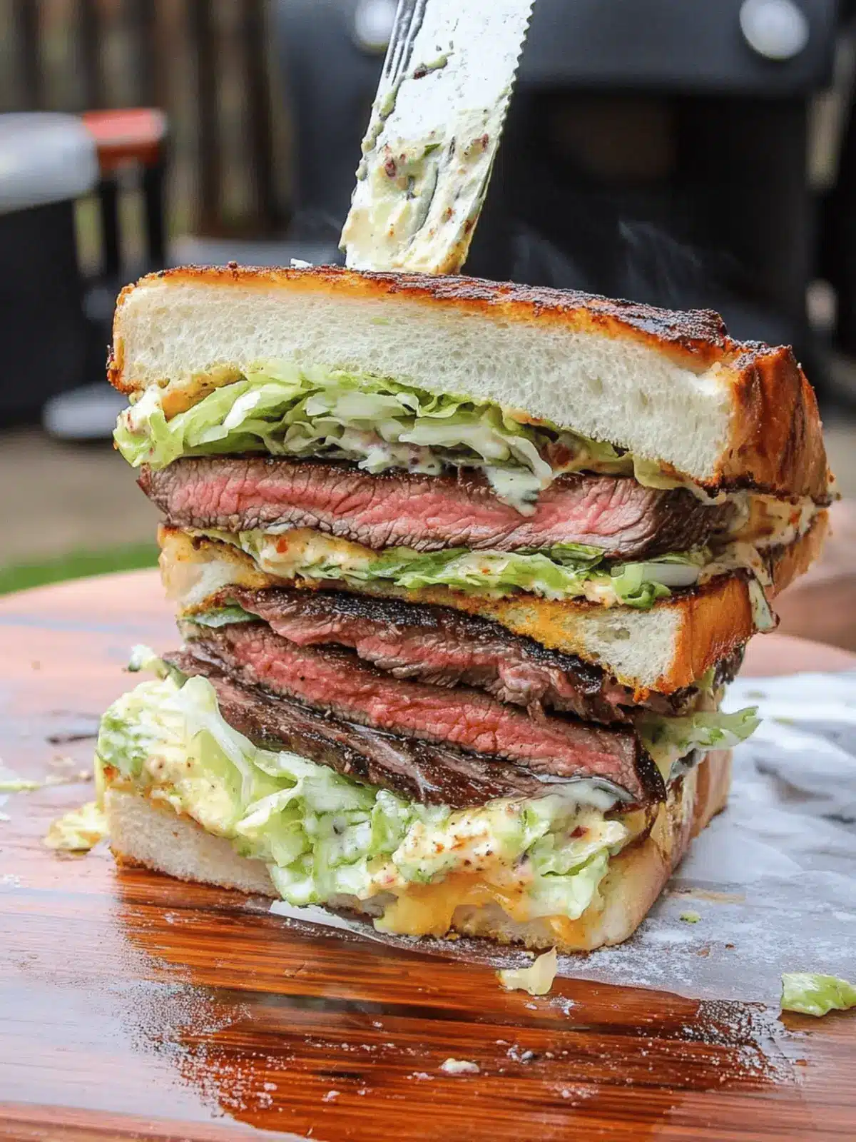 Ultimate Californian Steak Sandwich with Crunchy Fries 4 Californian Steak Sandwich