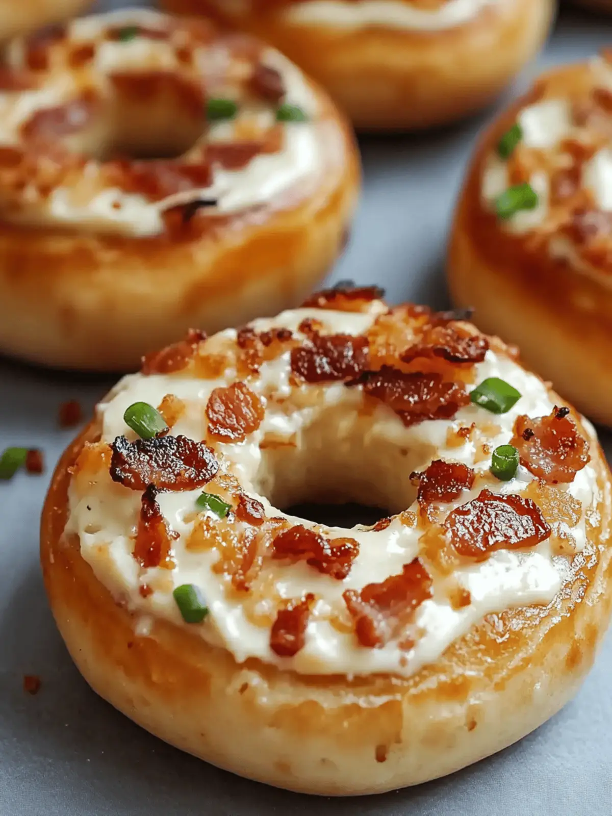 Zesty Bacon Cream Cheese Bagels: A Decadent Easy Breakfast 3 Zesty Bacon Cream Cheese Bagels