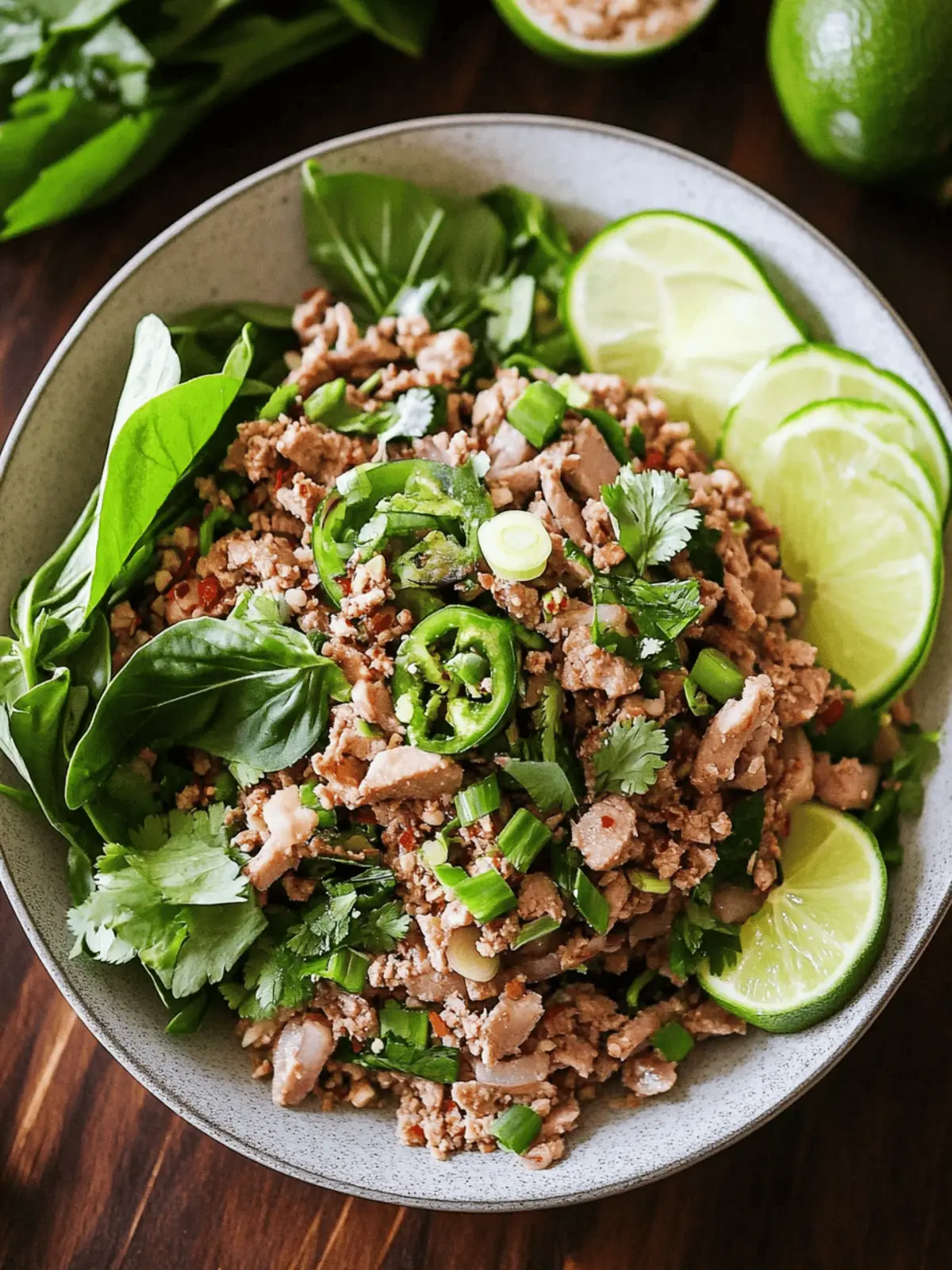Savor Authentic Thai Larb Recipe (Larb Moo) in Minutes 3 Authentic Thai Larb Recipe (Larb Moo)