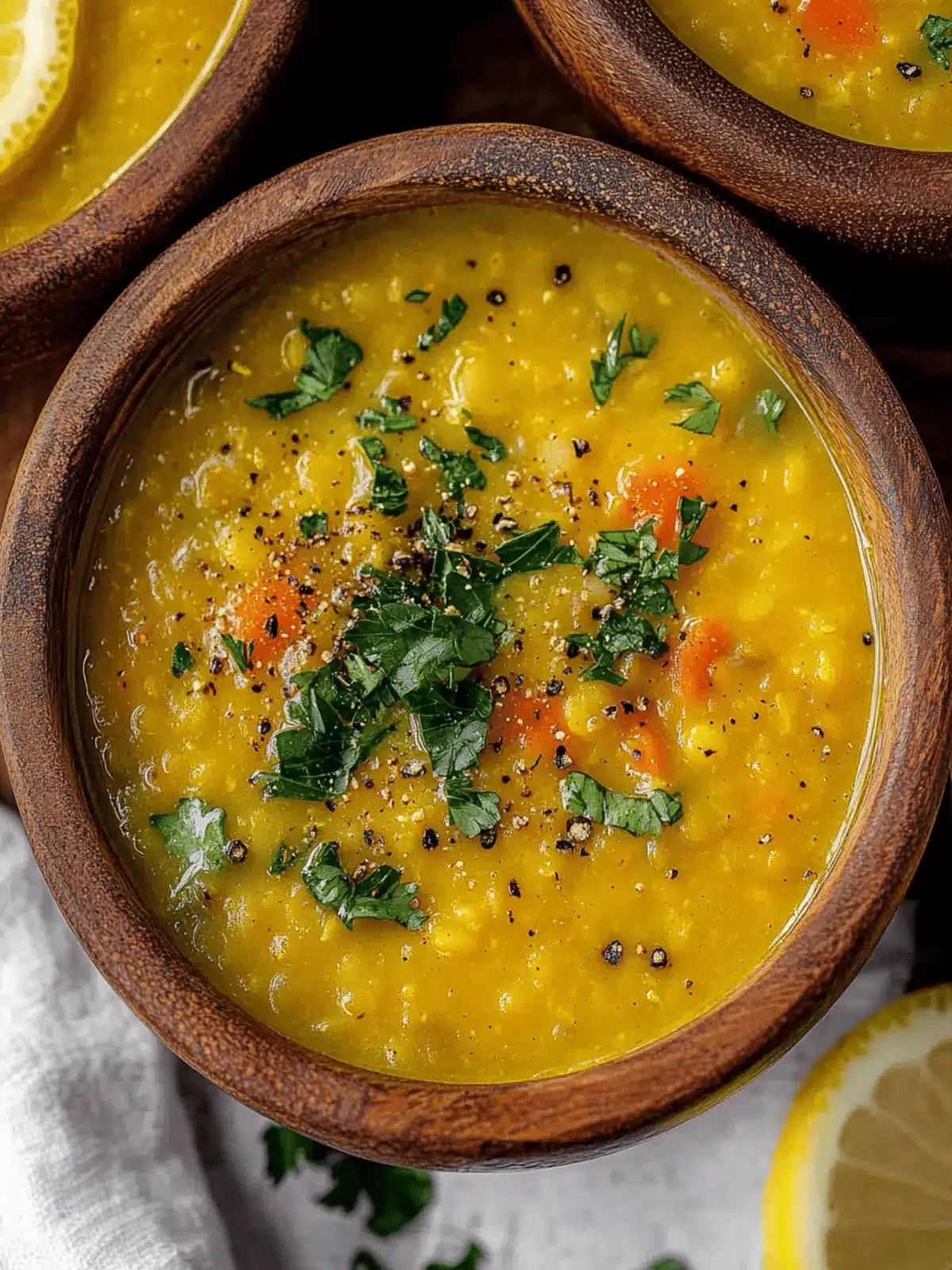 Vegan Lemon Lentil Soup with Turmeric for Ultimate Comfort 3 Vegan Lemon Lentil Soup with Turmeric