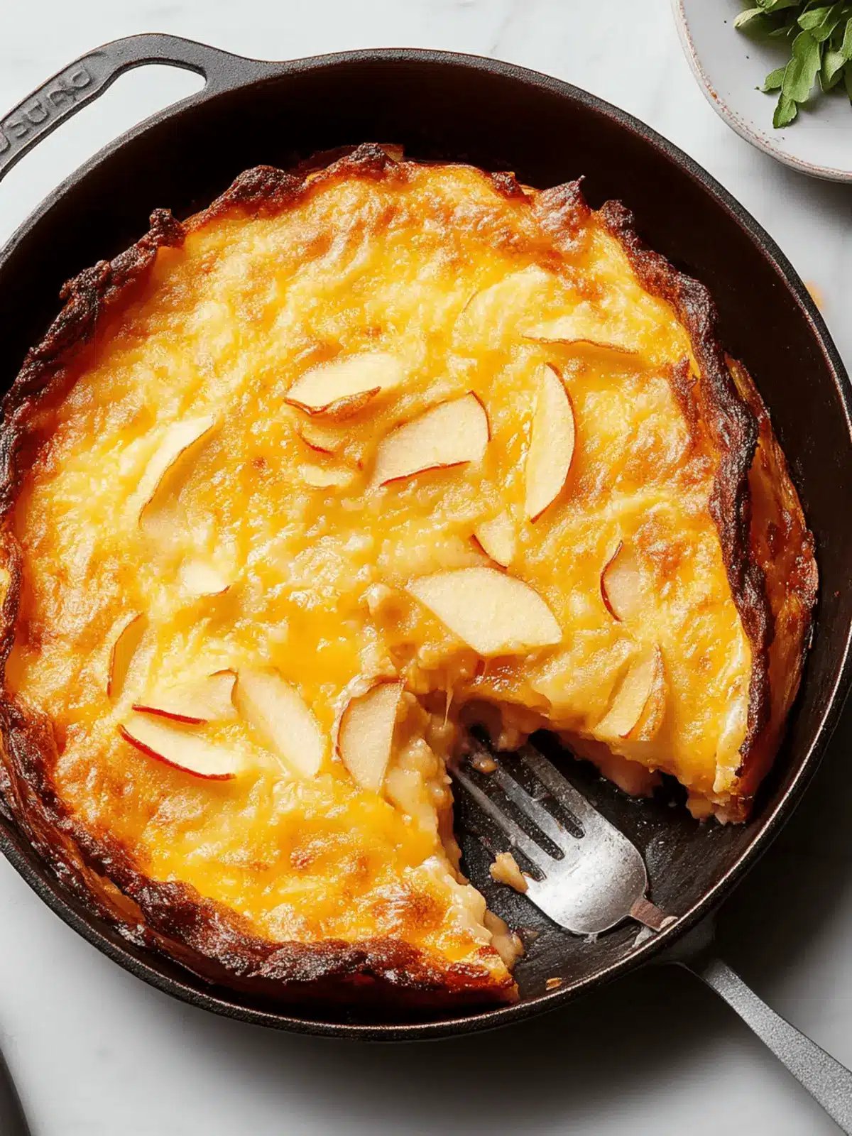 Savor the Flavor with Apple-Cheddar Dutch Baby Bliss 3 Apple-Cheddar Dutch Baby